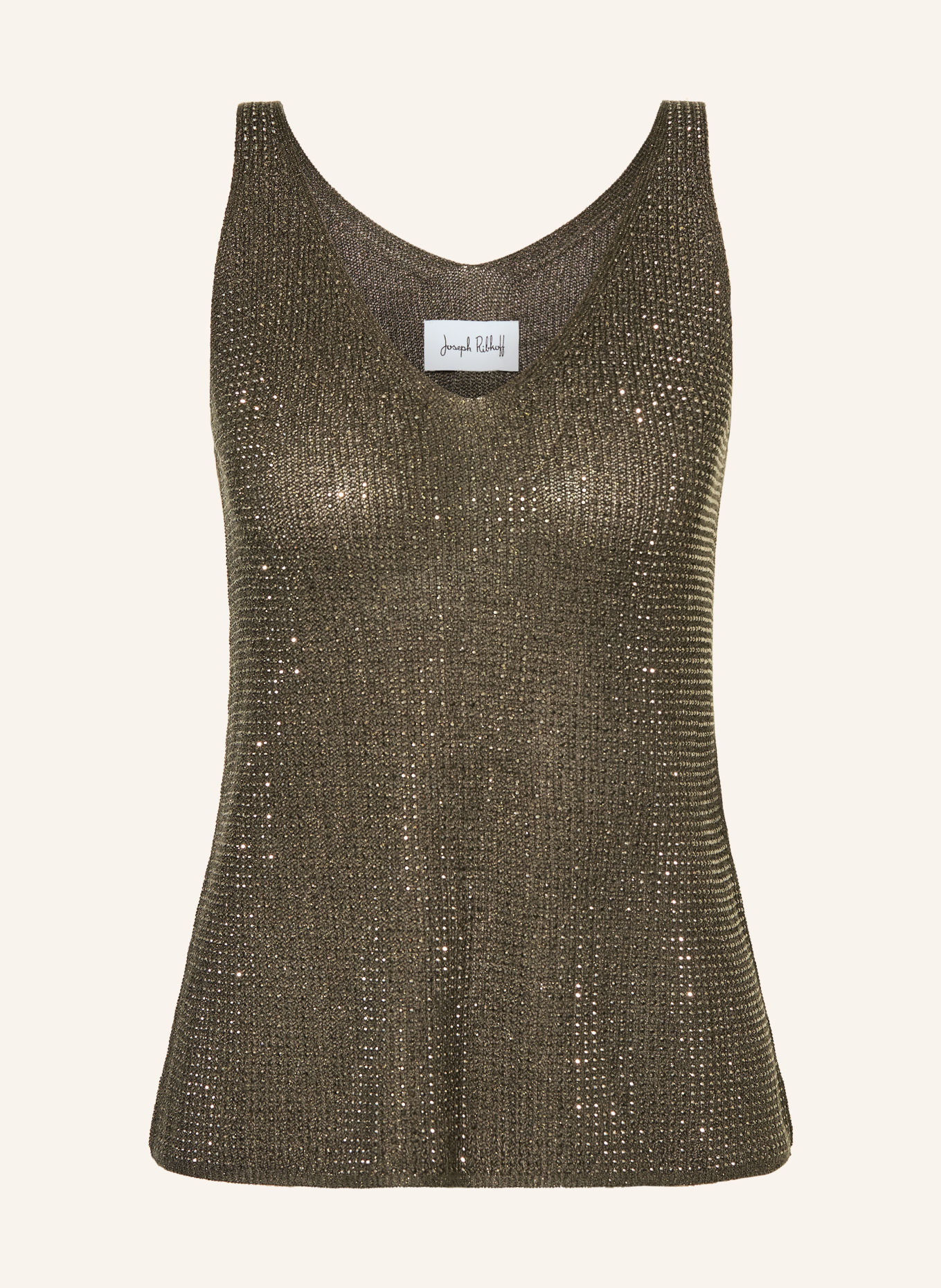 Joseph Ribkoff Top tricotat cu pietre decorative: OLIV