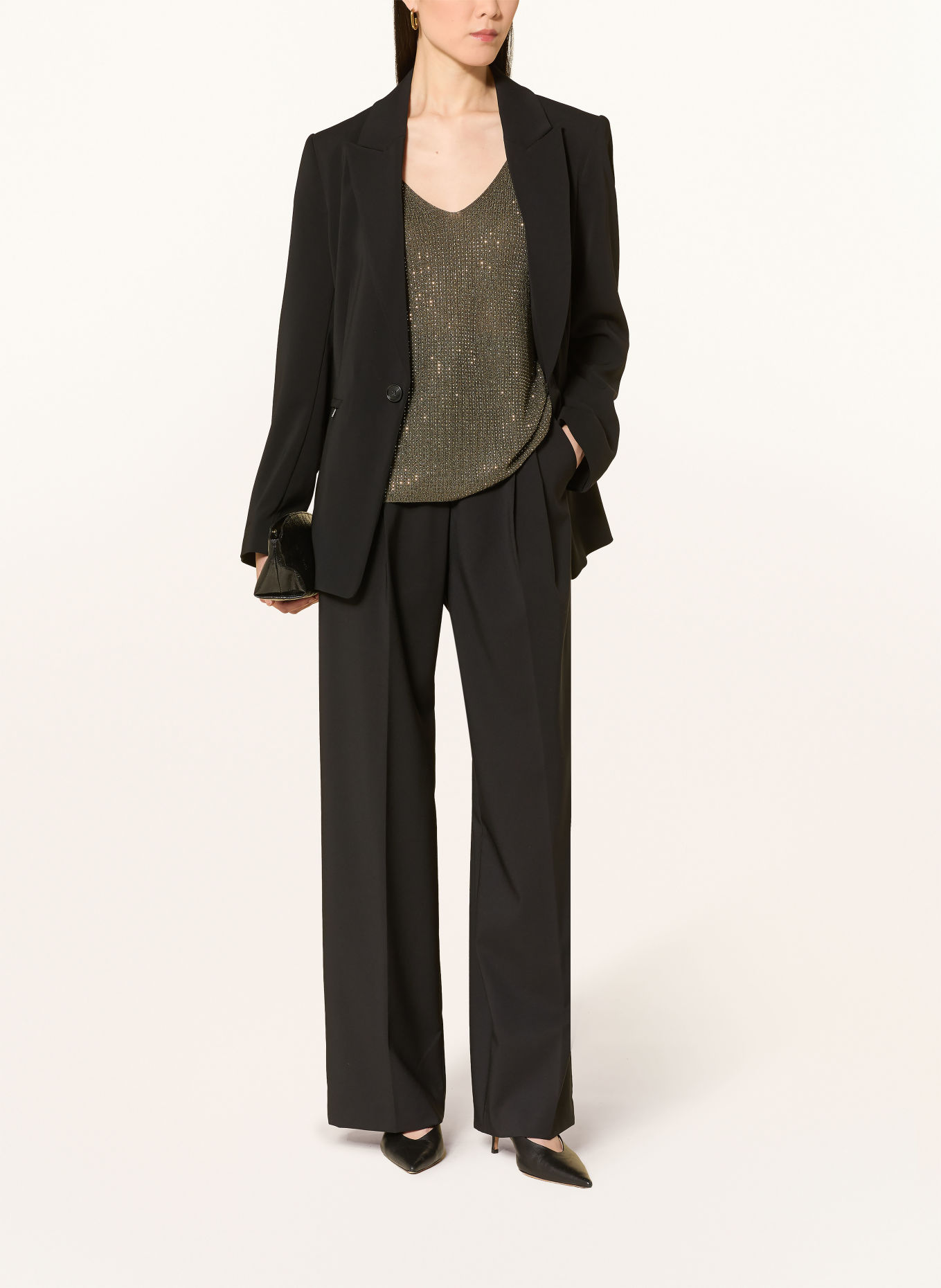 Joseph Ribkoff Top tricotat cu pietre decorative: OLIV