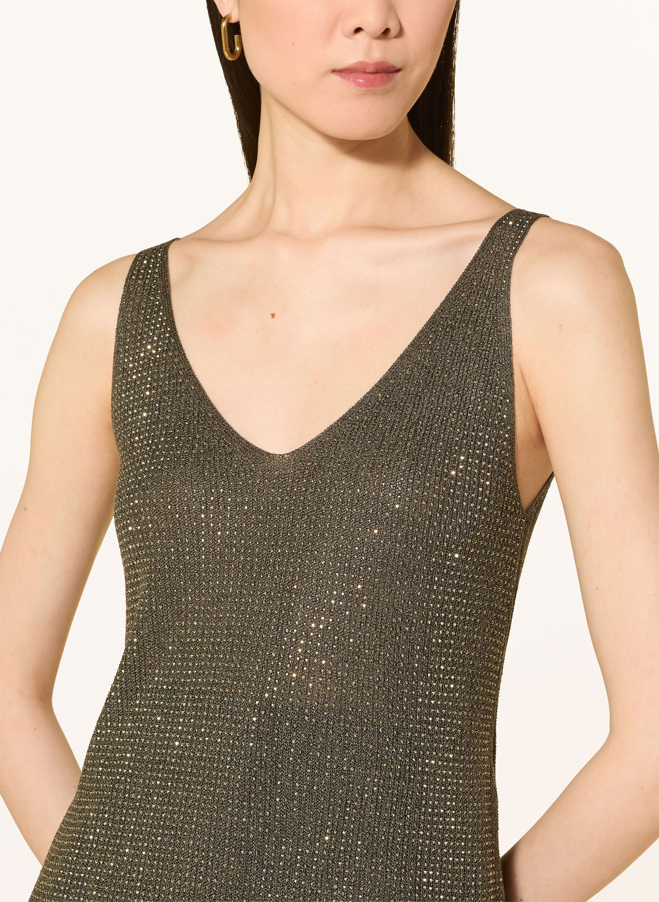 Joseph Ribkoff Top tricotat cu pietre decorative: OLIV
