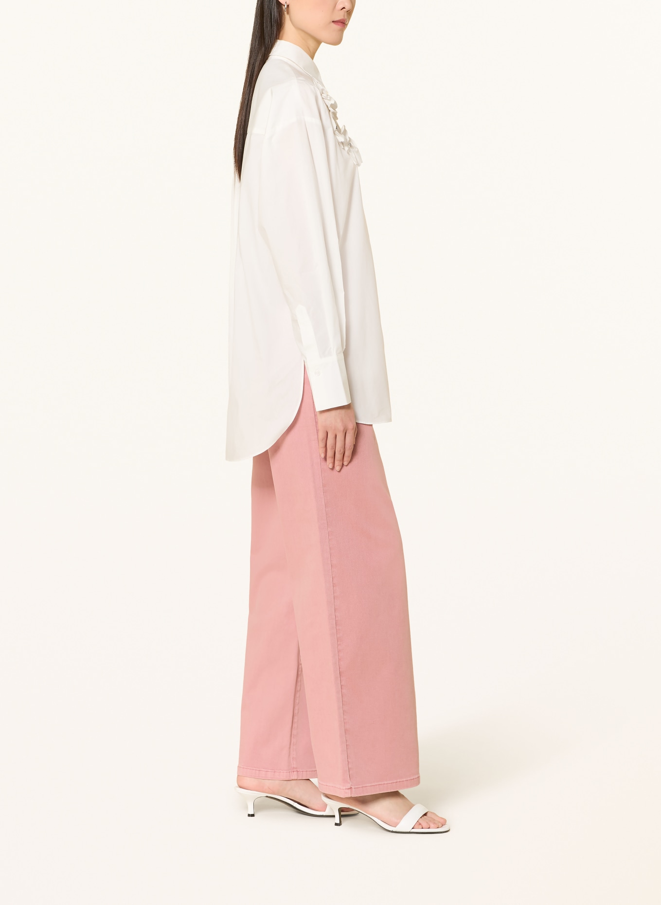 Joseph Ribkoff Jeans à jambes larges: 4541 Gartenrose
