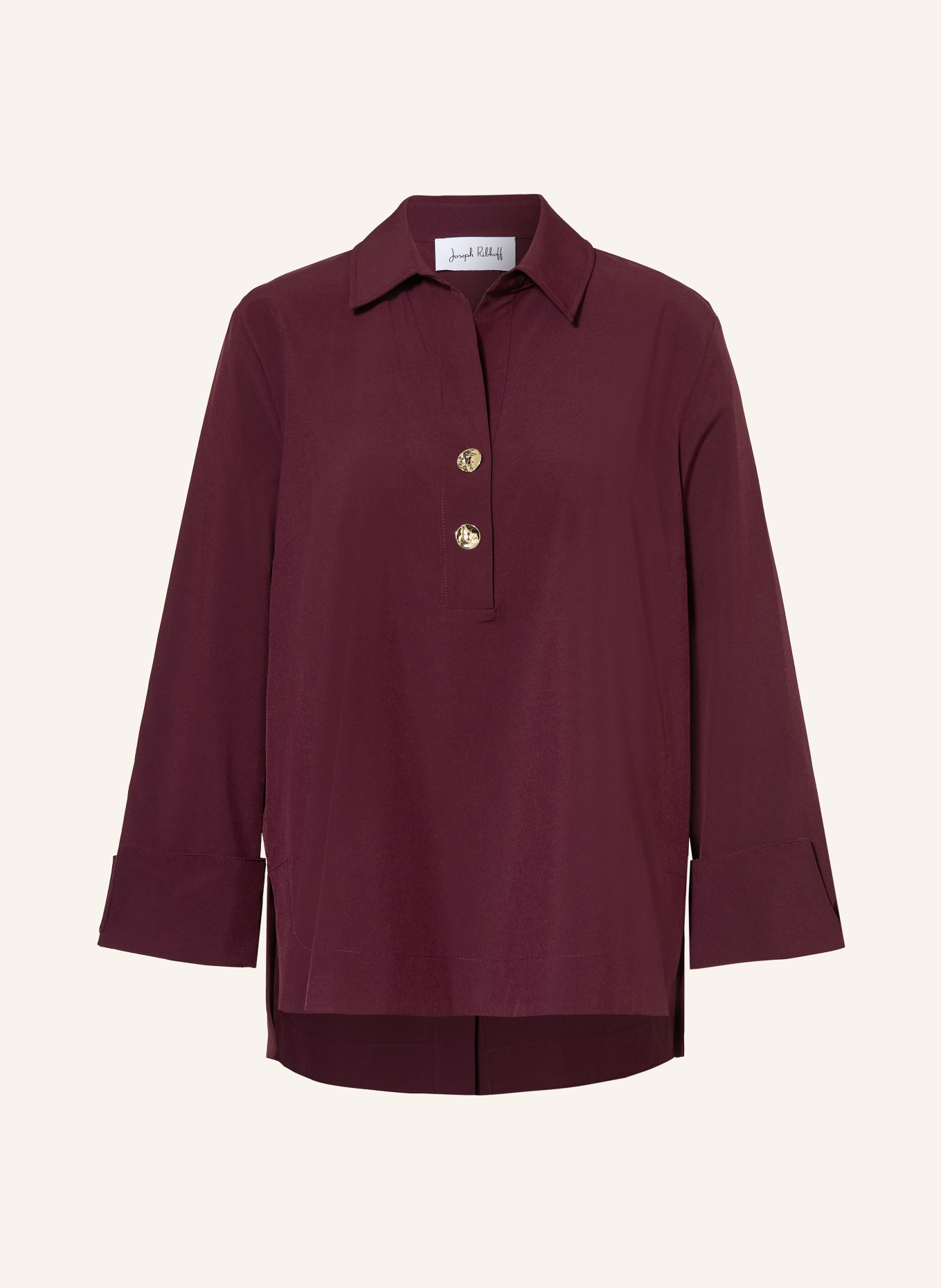 Joseph Ribkoff Blusenshirt mit 3/4-Arm: DUNKELROT
