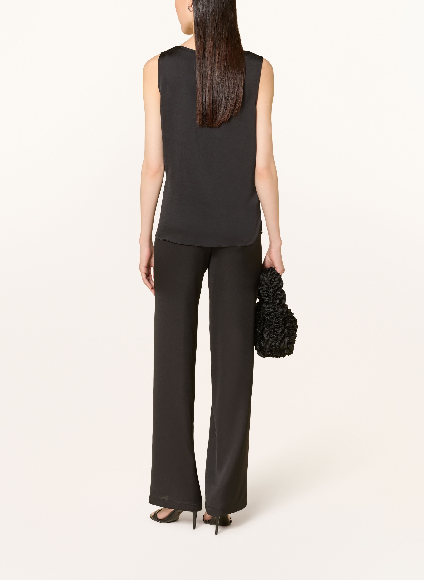 Joseph Ribkoff Blouse top with lace: BLACK