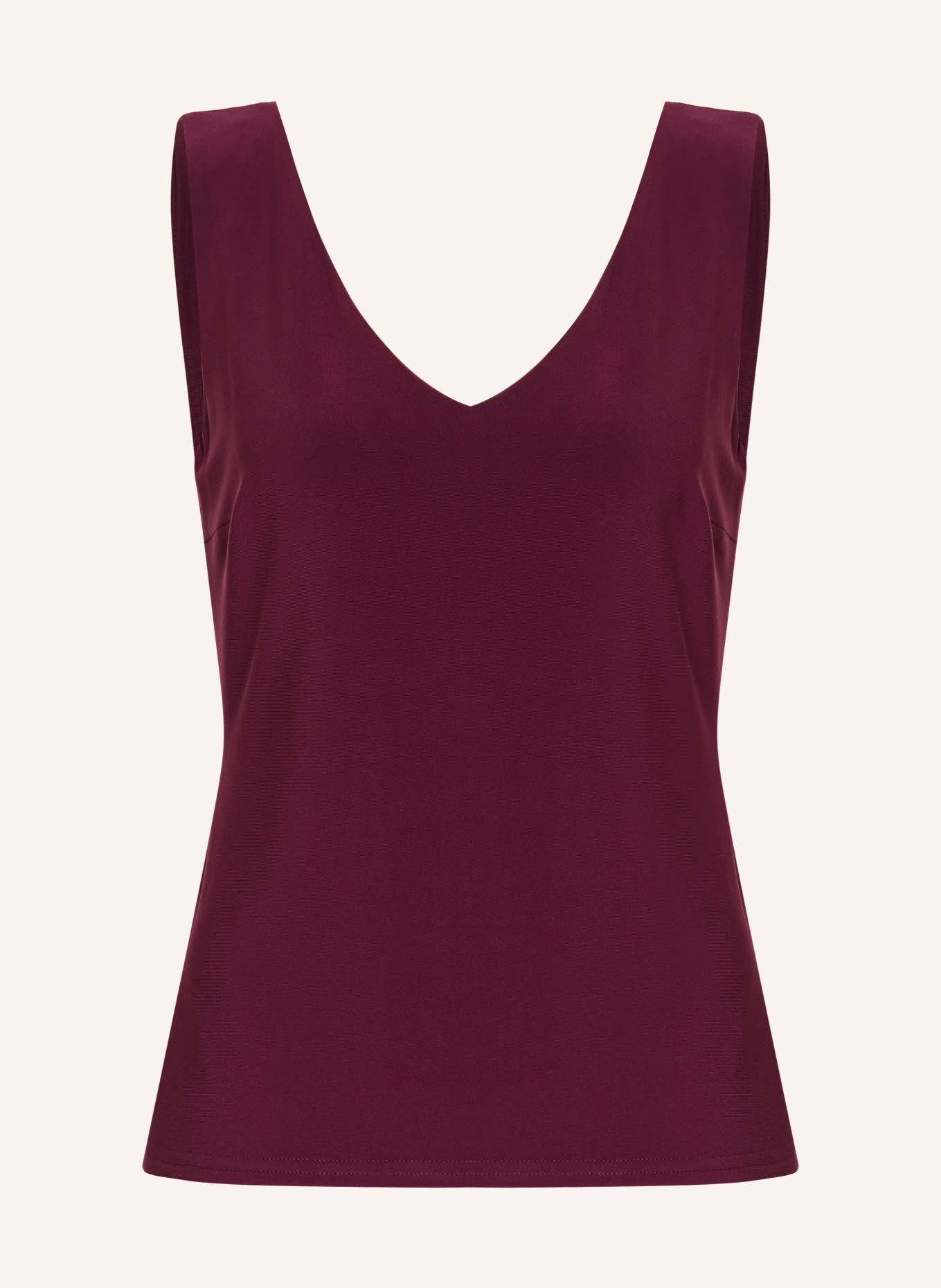 Joseph Ribkoff Jersey blouse top: DARK RED