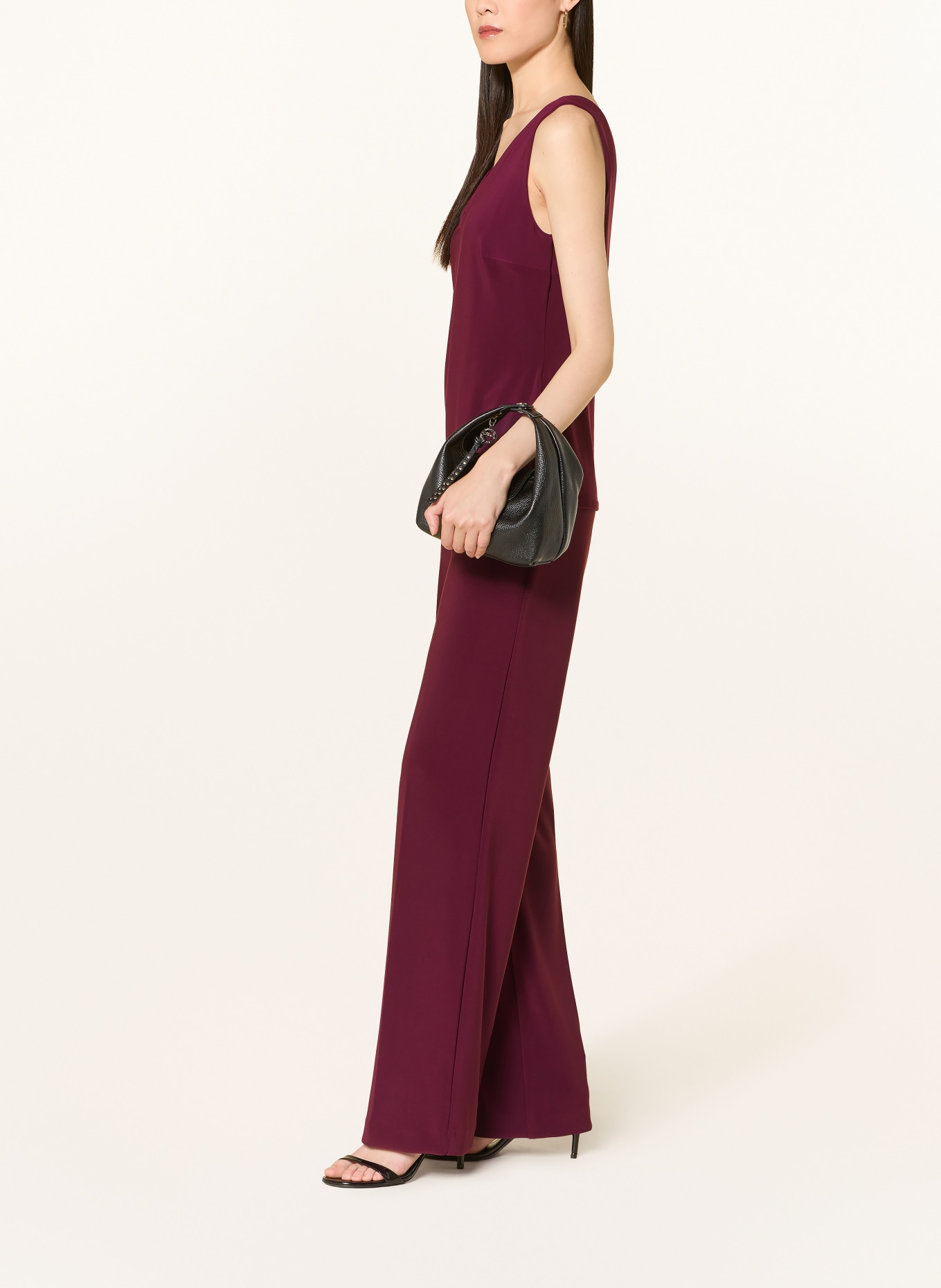 Joseph Ribkoff Marlene-broek: DONKERROOD