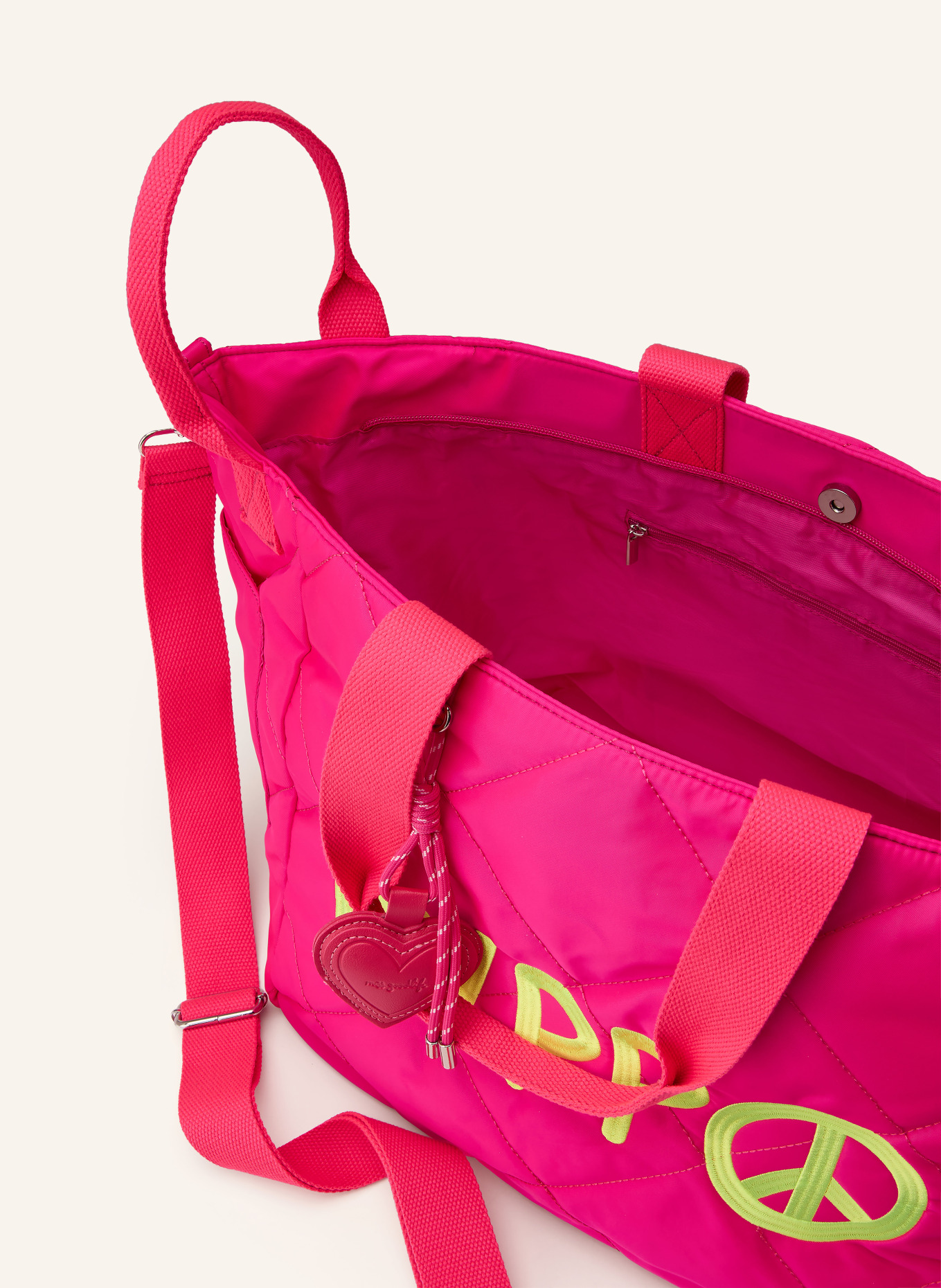 miss goodlife acheteur: ROSE FUCHSIA FLUO / ARGENT / VERT FLUO