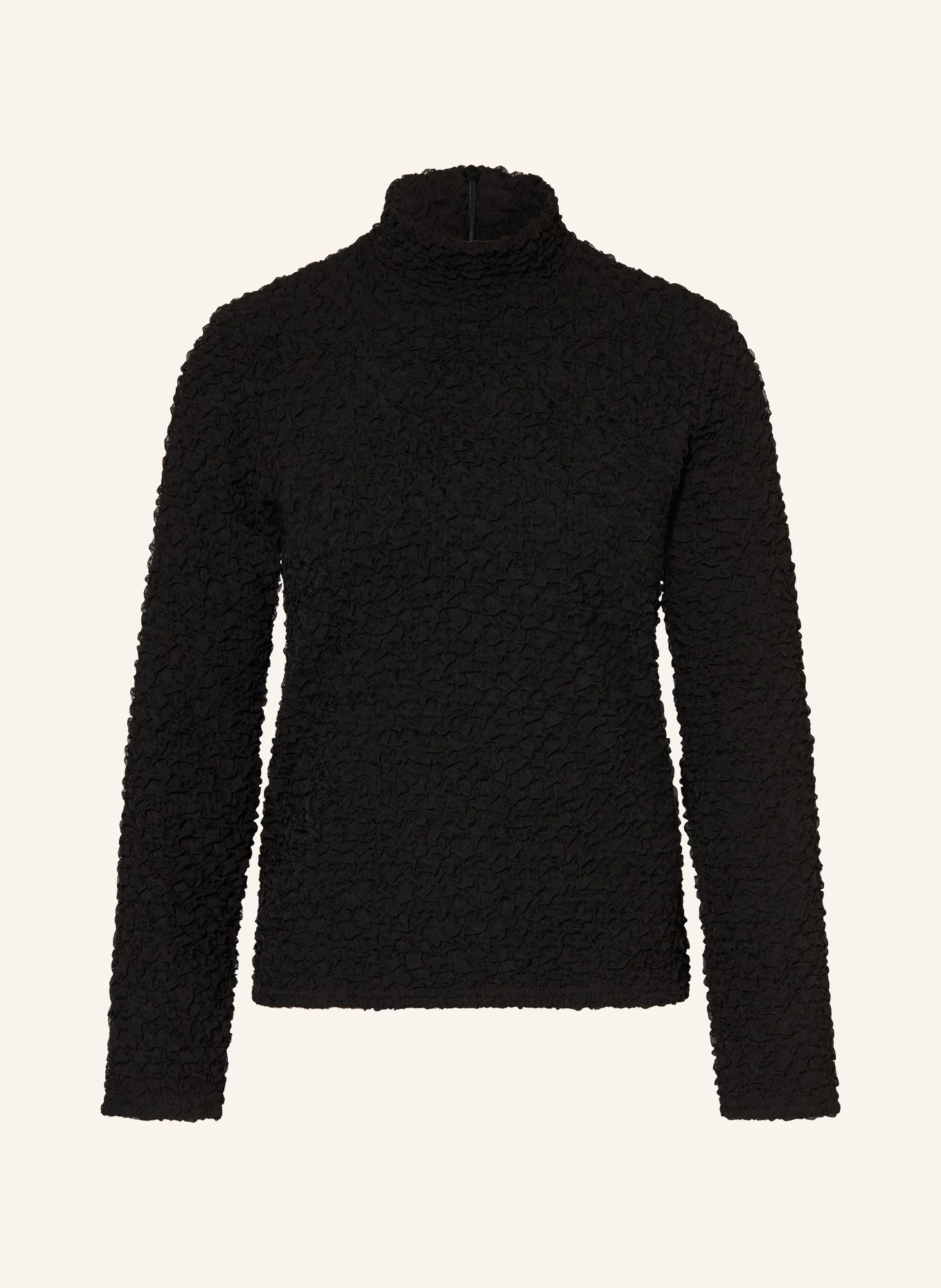 Joseph Ribkoff Mesh blouse shirt: BLACK