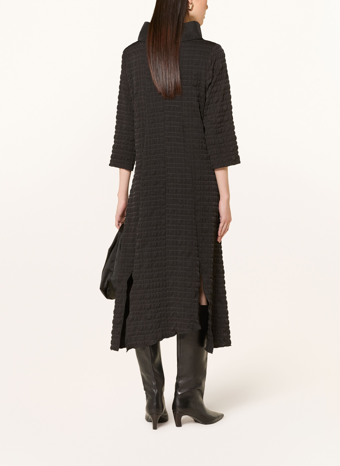 Joseph Ribkoff Robe à manches 3/4: NOIR