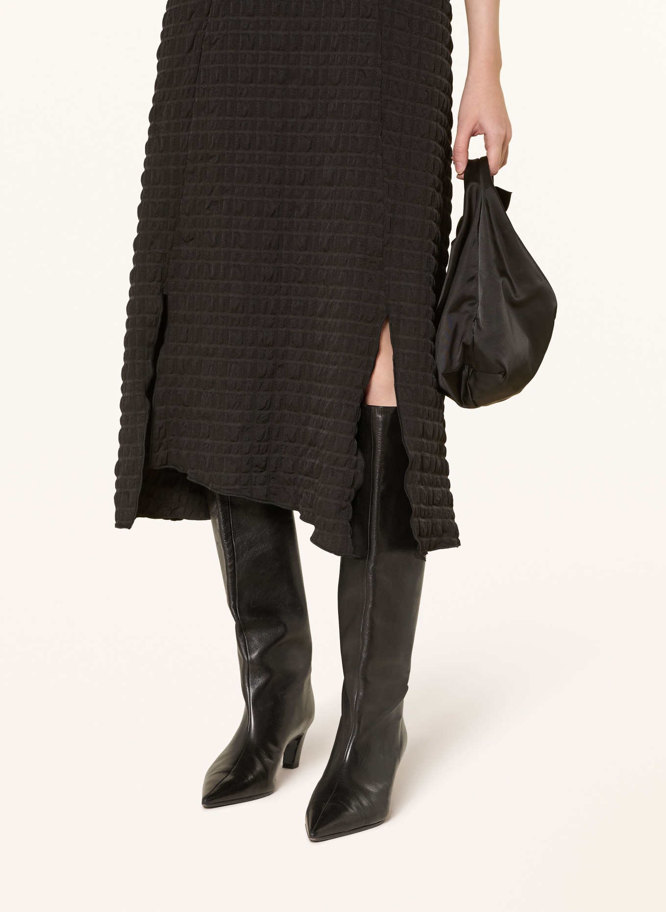 Joseph Ribkoff Robe à manches 3/4: NOIR