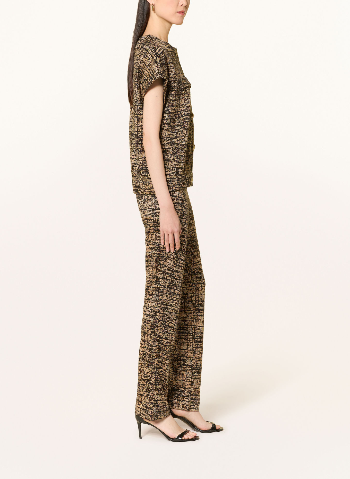 Joseph Ribkoff Hose: BEIGE / SCHWARZ