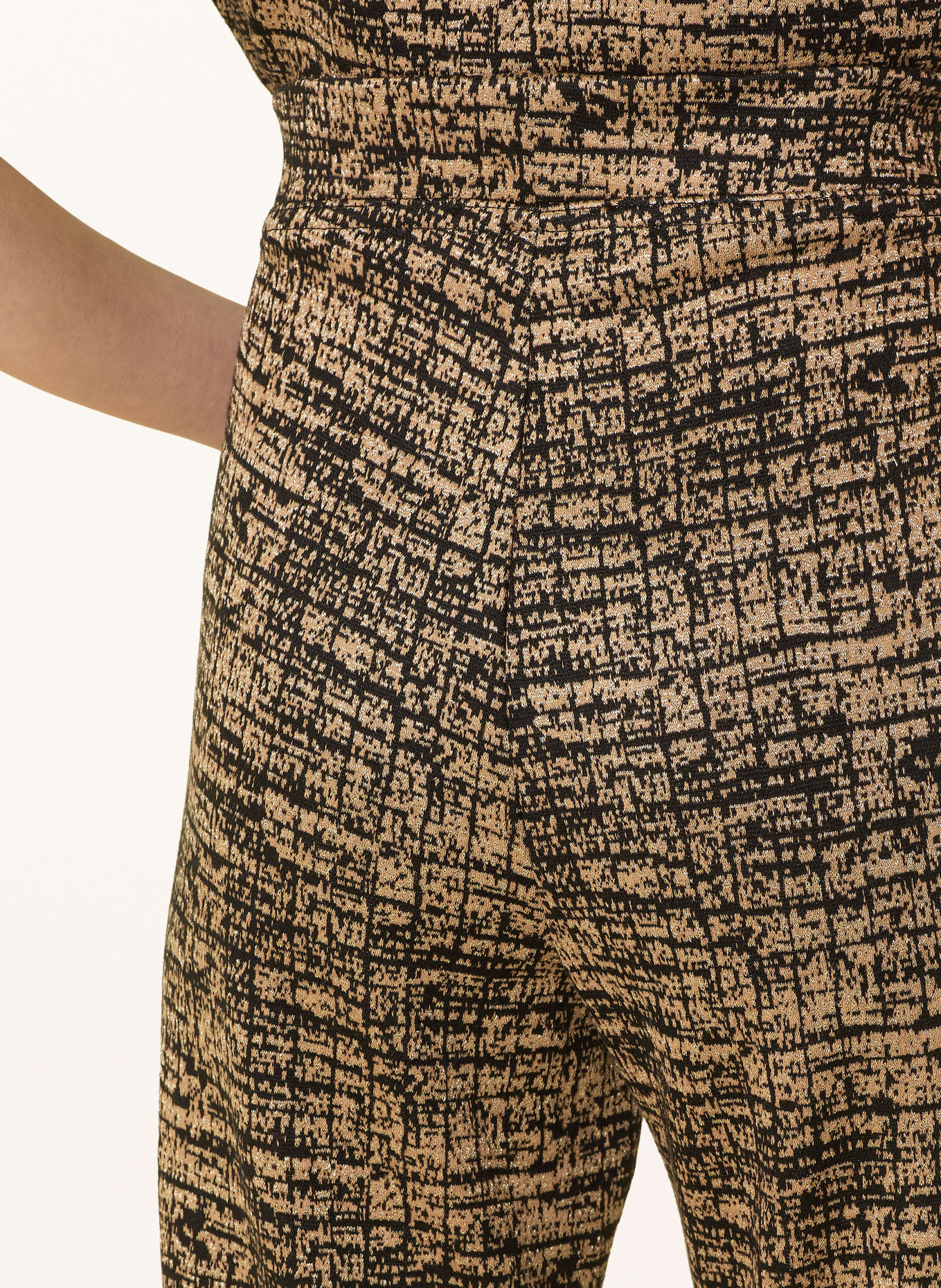 Joseph Ribkoff Hose: BEIGE / SCHWARZ