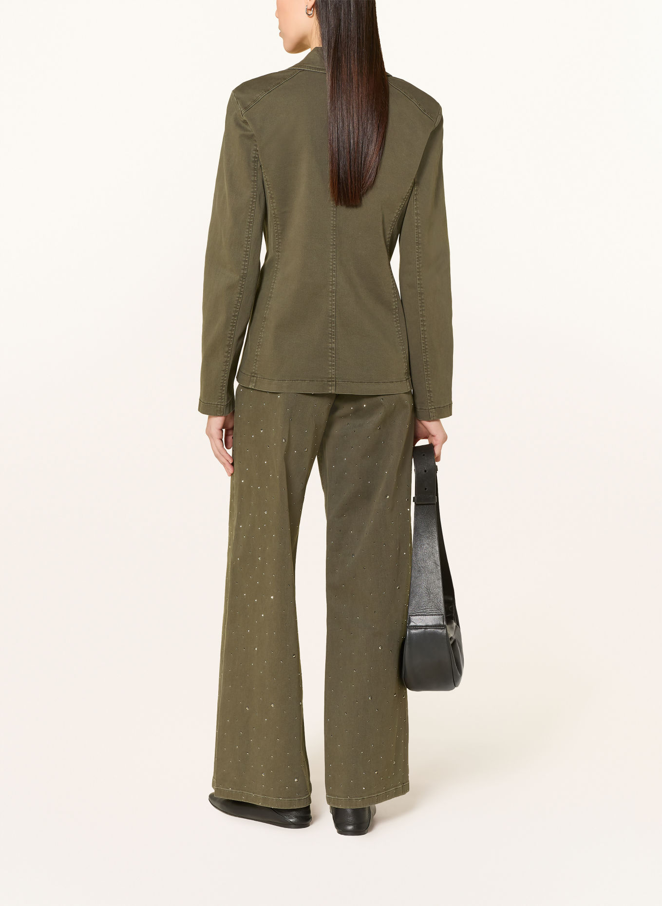 Joseph Ribkoff Jeansblazer: OLIVGRÖN