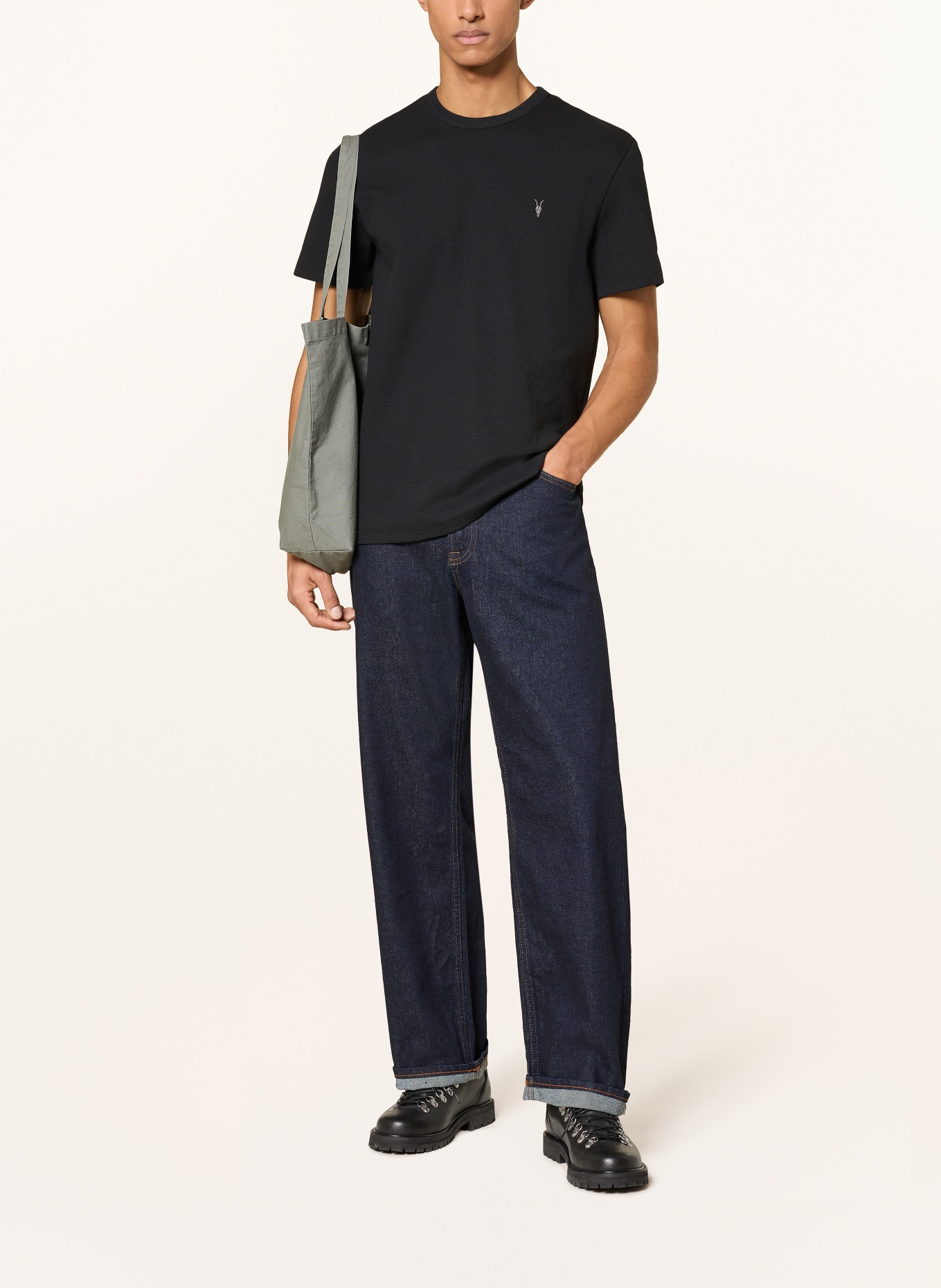 ALLSAINTS T-Shirt ELLIS: SCHWARZ