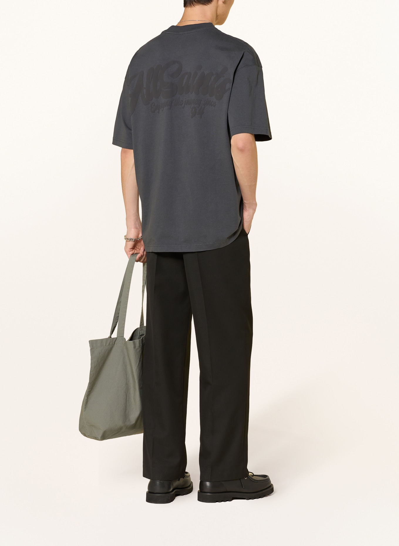 ALLSAINTS ODYSSEY T-shirt: DARK GRAY