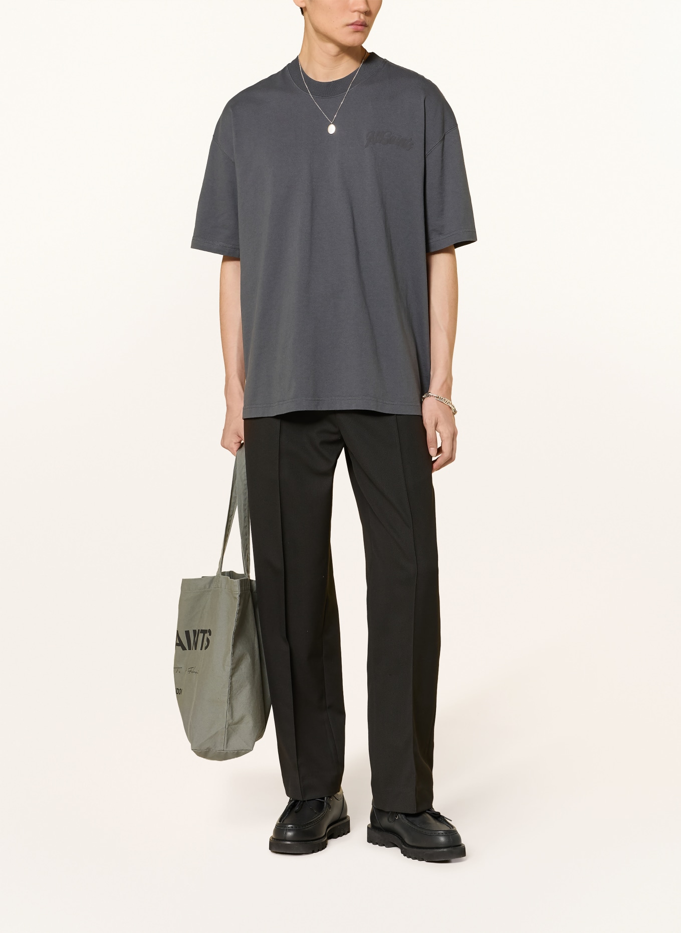 ALLSAINTS ODYSSEY T-shirt: DARK GRAY