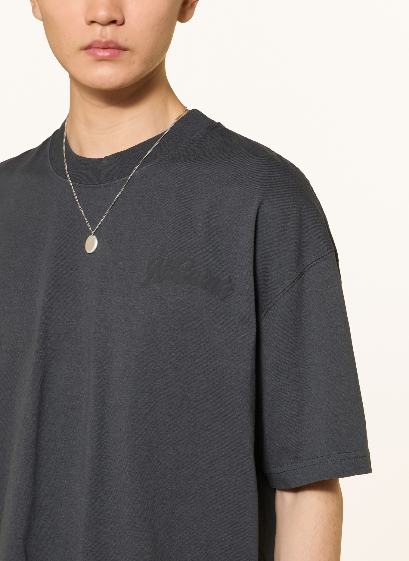 ALLSAINTS ODYSSEY T-shirt: DARK GRAY