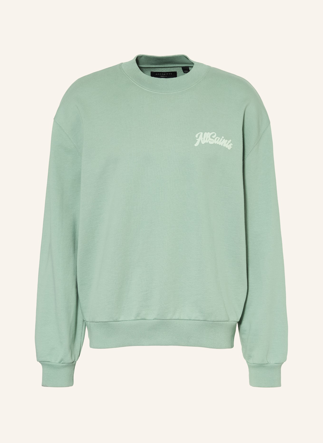 ALLSAINTS Sweatshirt ODYSSEY: MINT / HELLGRÜN