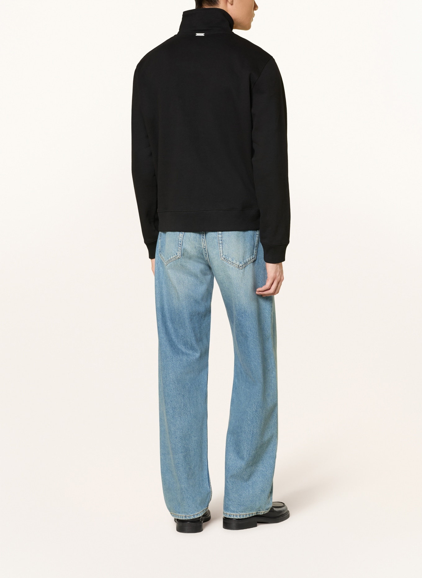 SANDRO Sweat-Troyer: SCHWARZ