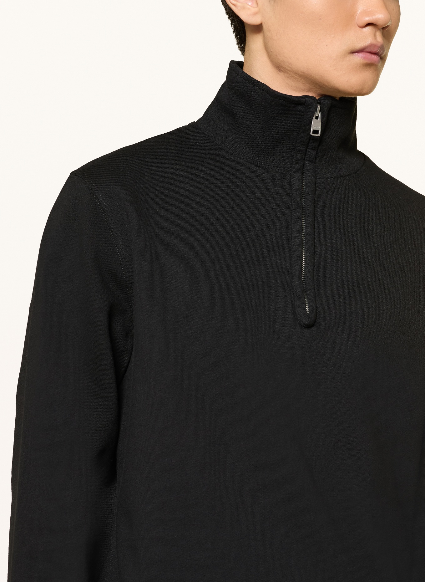 SANDRO Sweat-Troyer: SCHWARZ