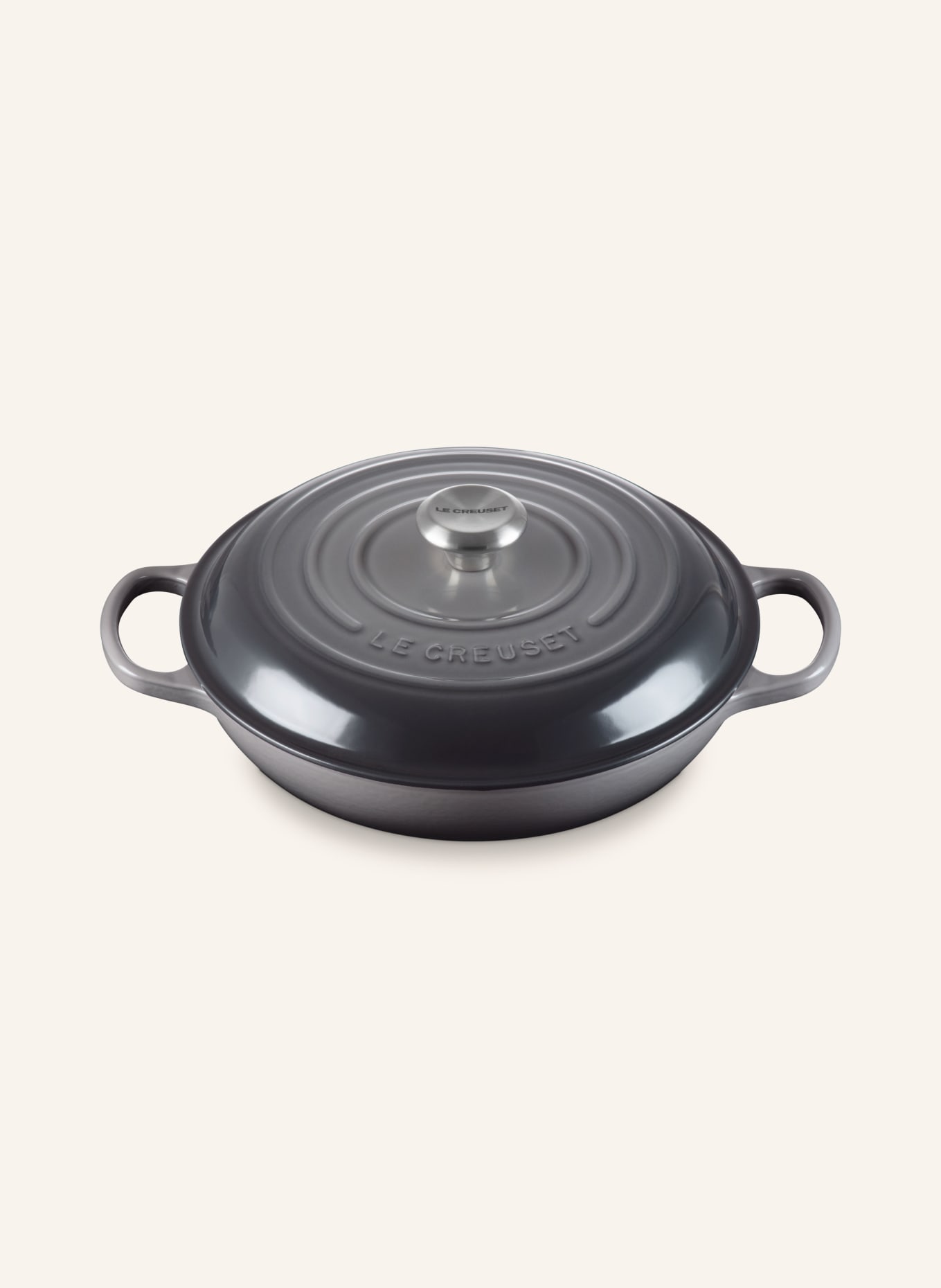 LE CREUSET Braadpan GOURMET: FLINT