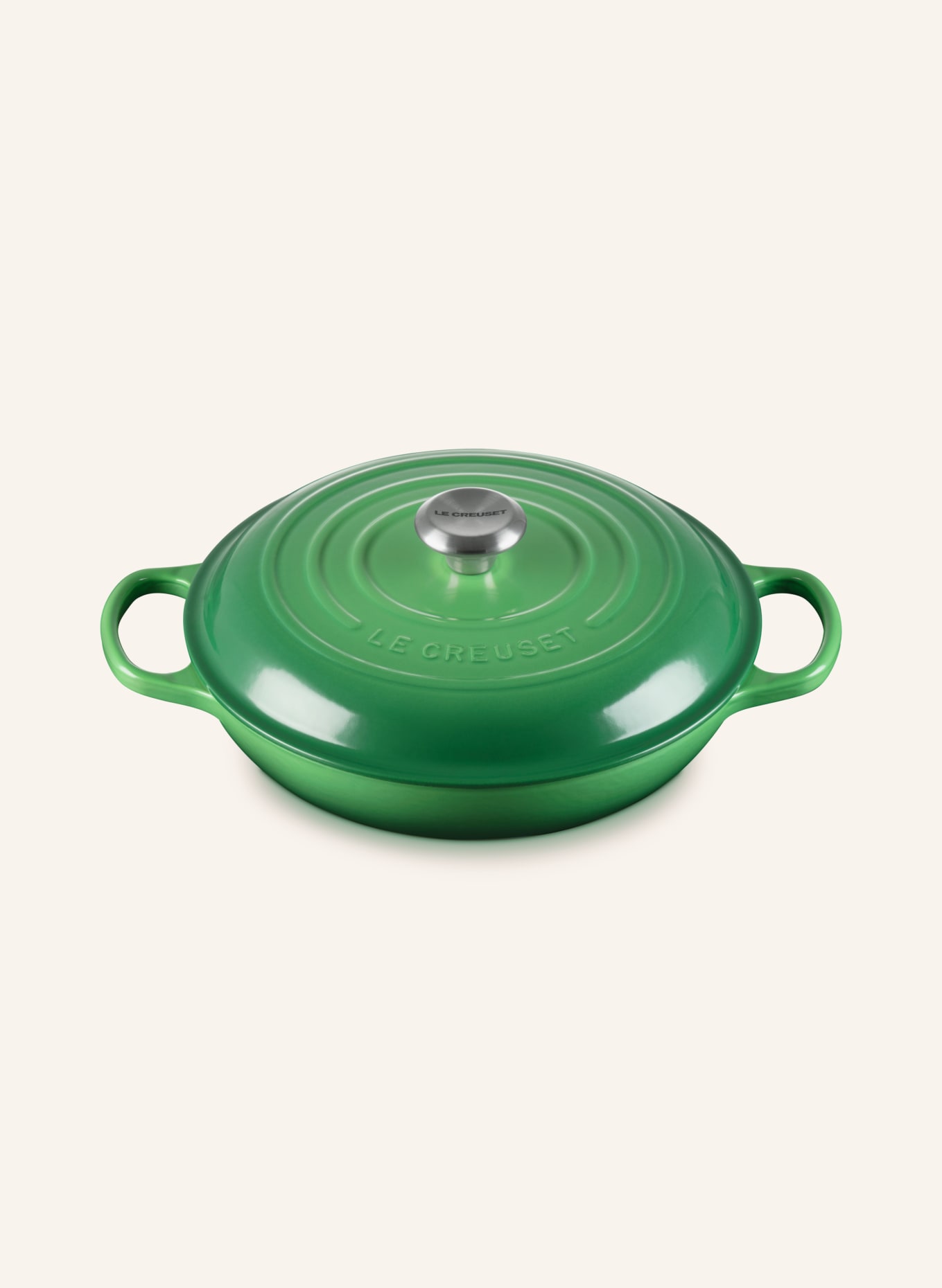 LE CREUSET Braadpan GOURMET: BAMBOO GREEN