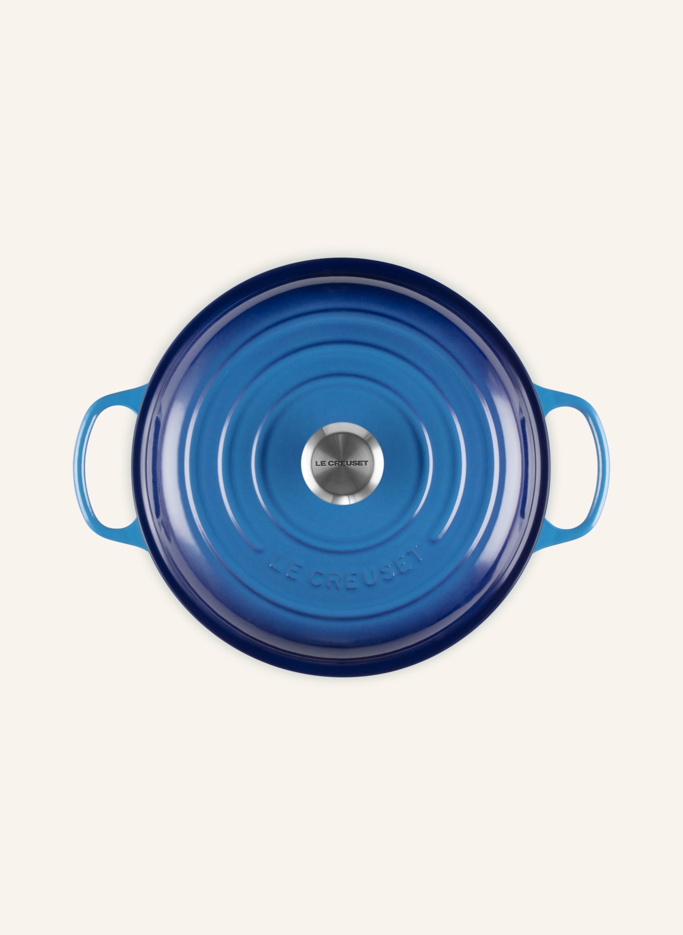 LE CREUSET Braadpan GOURMET: AZURE BLUE