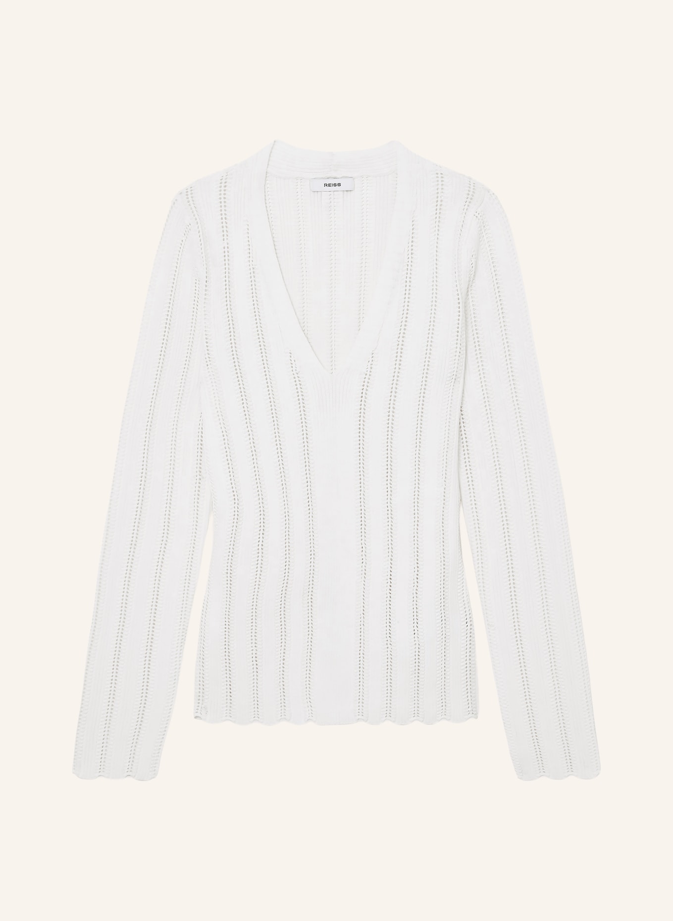 REISS Pullover LOUI: WEISS