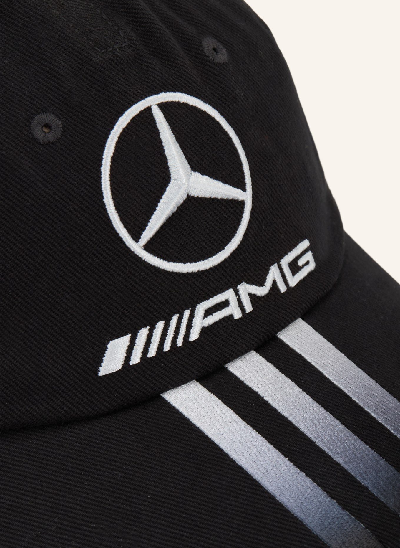 Y-3 Cap MERCEDES AMG PETRONAS FORMULA 1: SCHWARZ / GRAU / WEISS