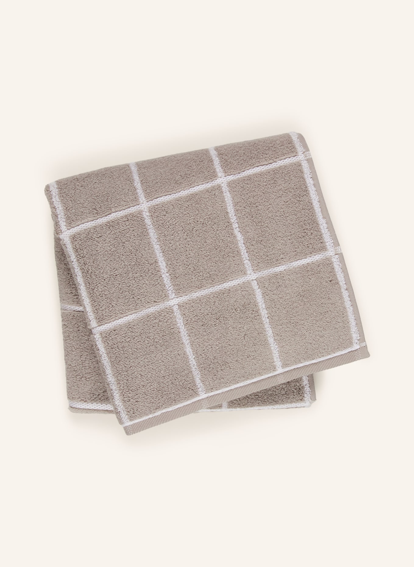 ROSS Handdoek: GRIJS / WIT