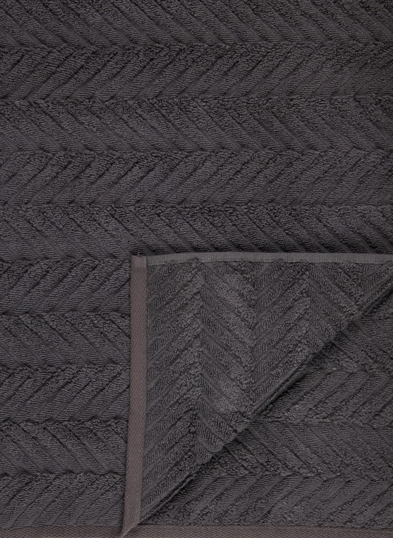 ROSS Douchehanddoek SENSUAL SKIN: DONKERGRIJS