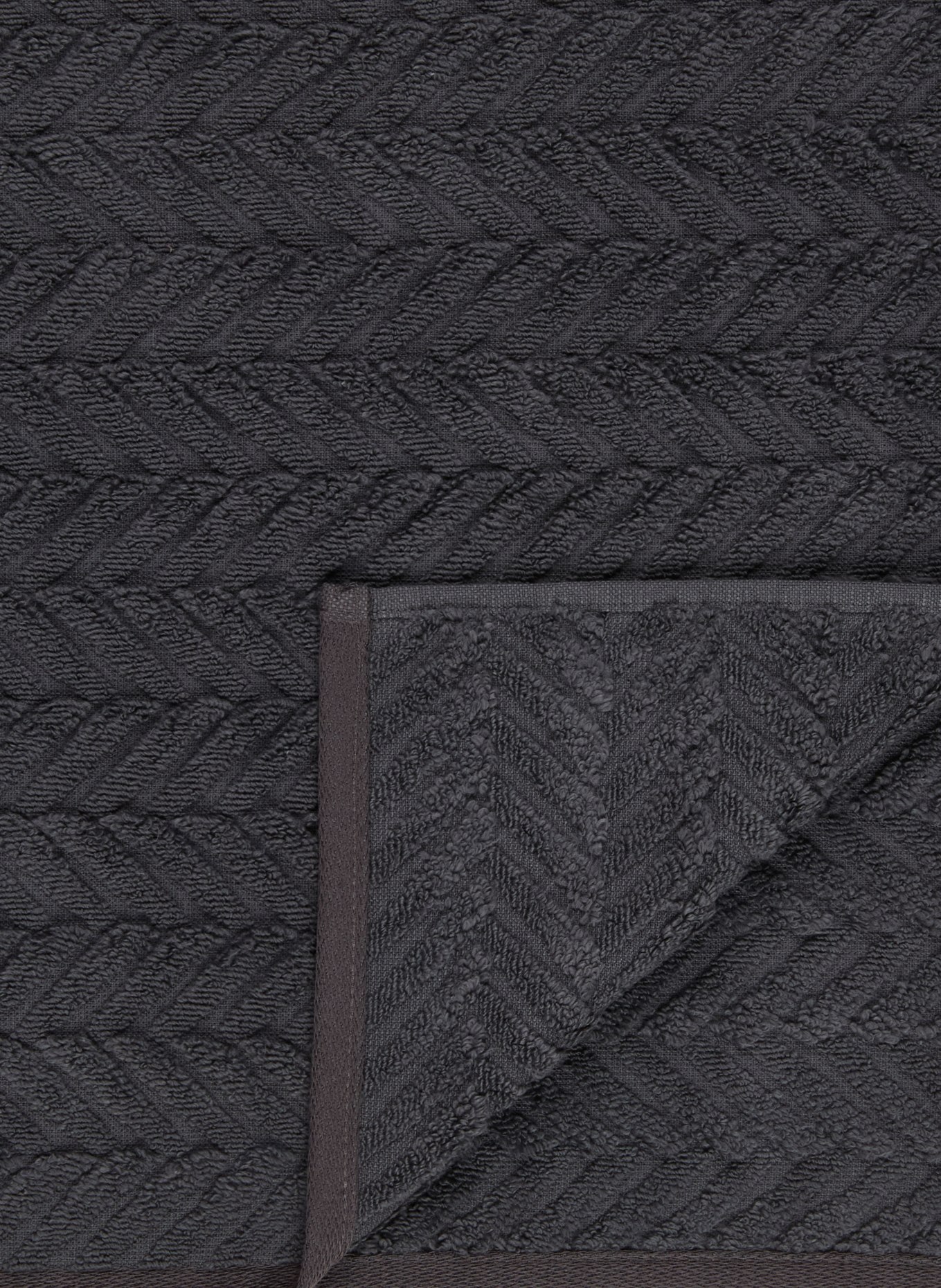 ROSS Handdoek SENSUAL SKIN: DONKERGRIJS