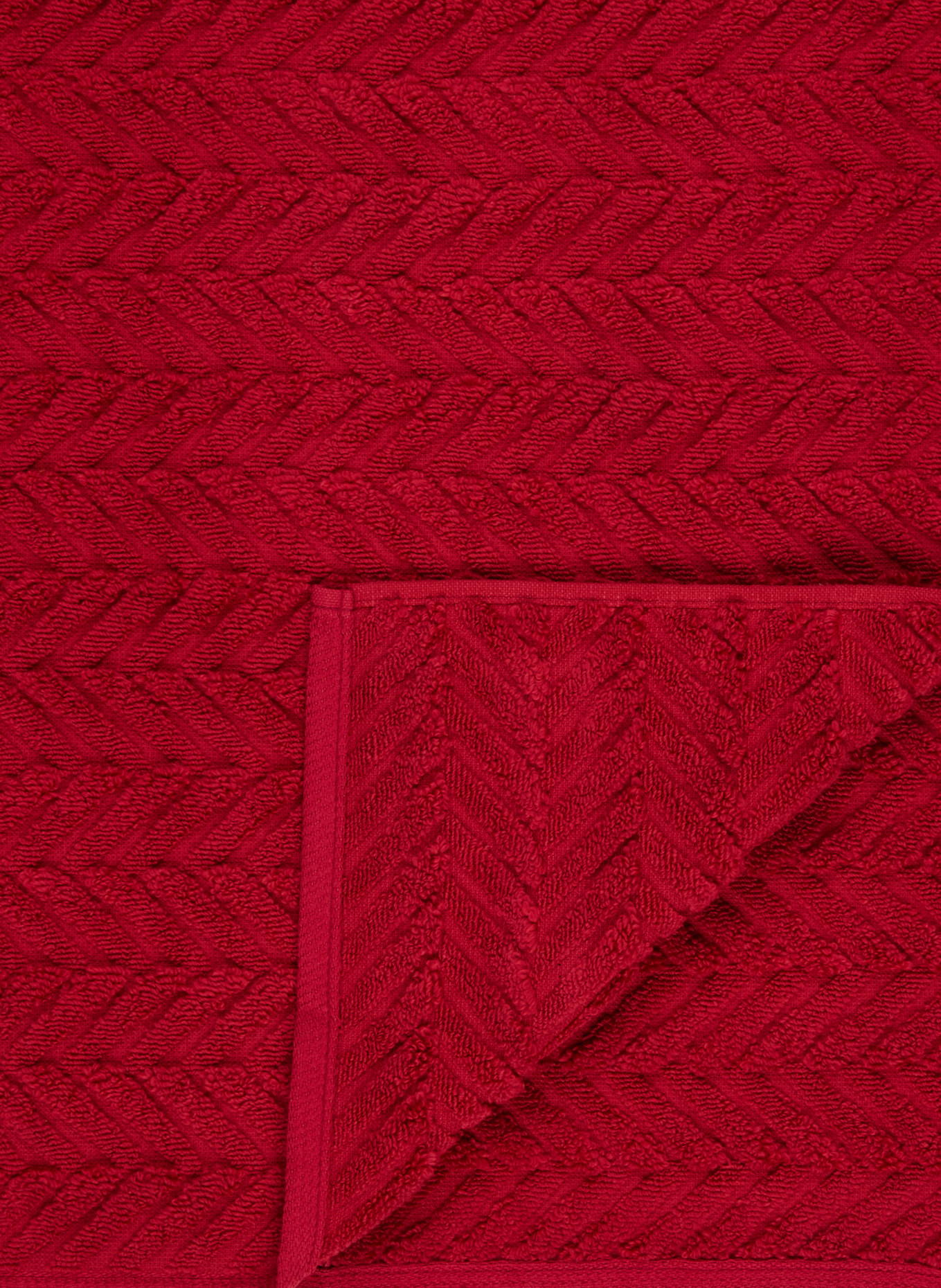 ROSS Handdoek SENSUAL SKIN: DONKERROOD