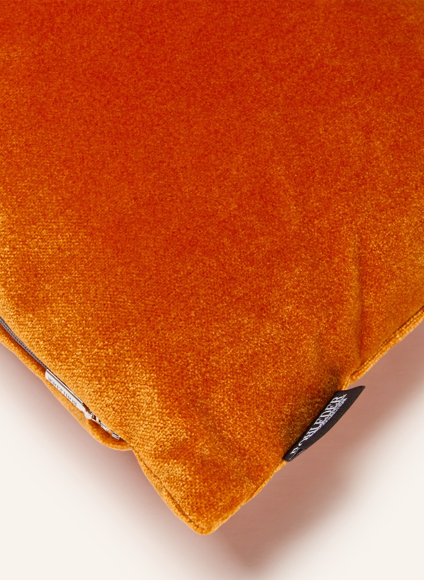 ROHLEDER Sierkussen LITTLE CLOUD met verenvulling: DONKERORANJE