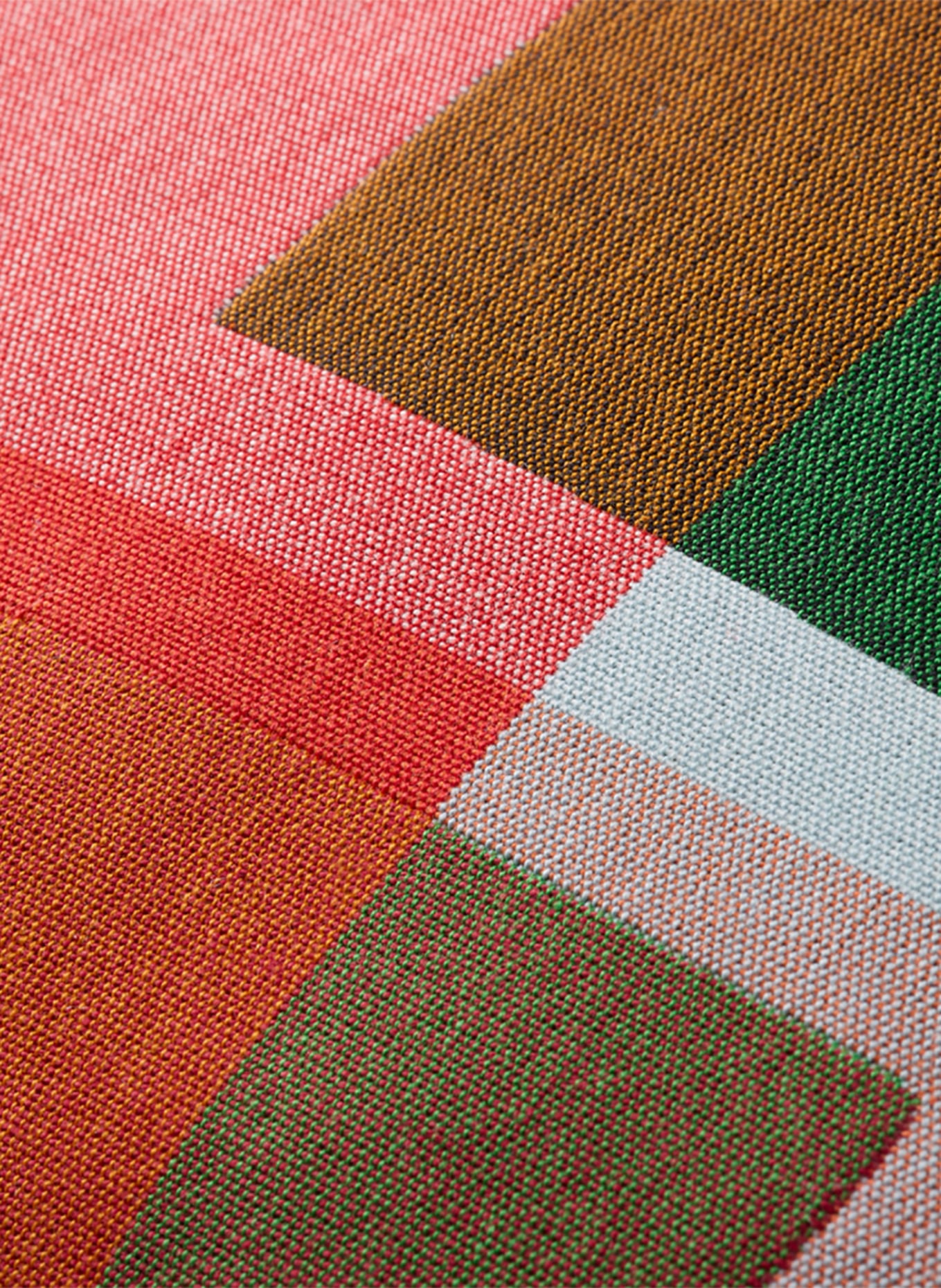 ROHLEDER Sierkussens: ROOD / GROEN / LICHTBLAUW