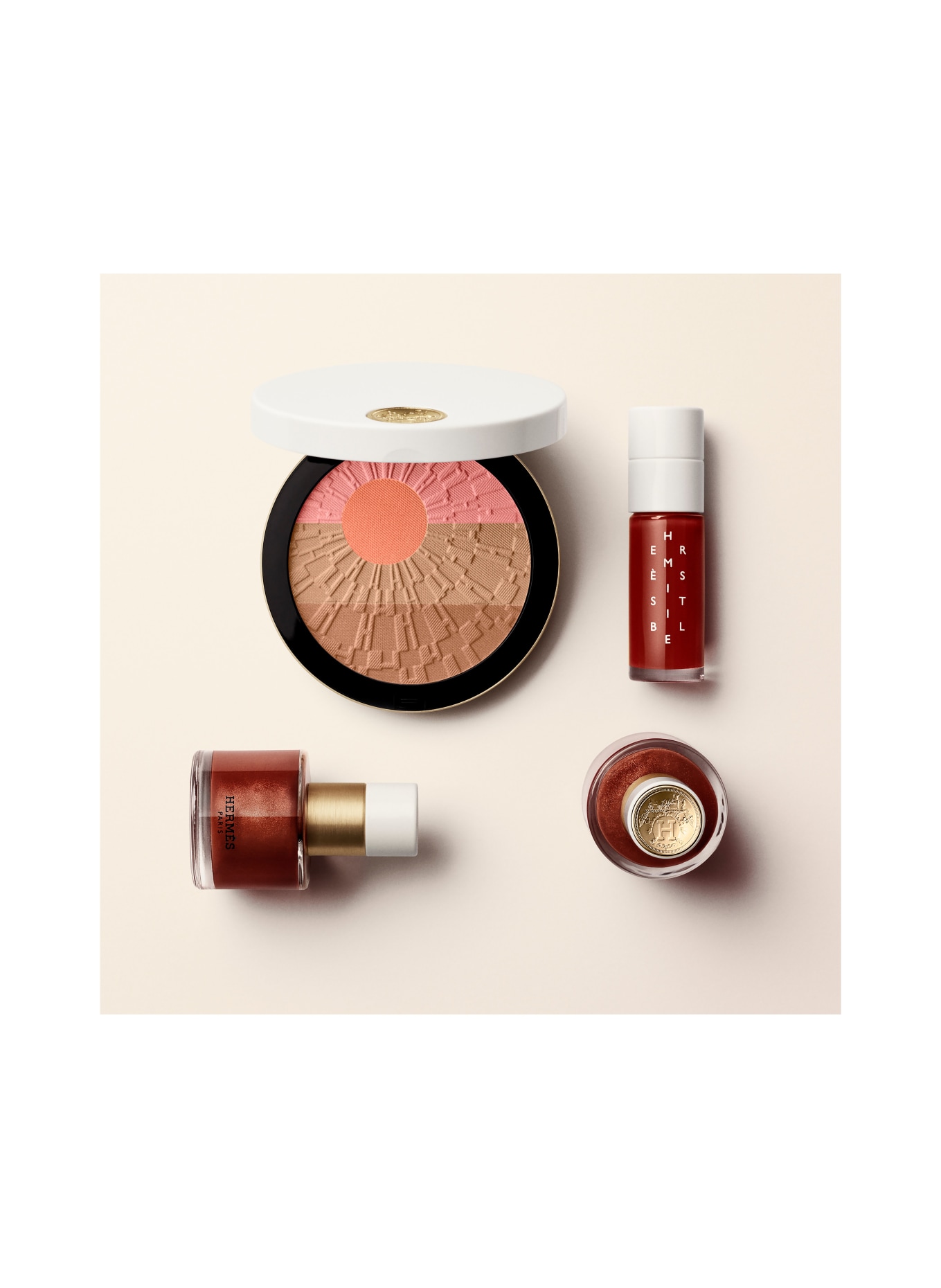 HERMÈS ROUGE HERMÈS: 28 BRUN SUNSET