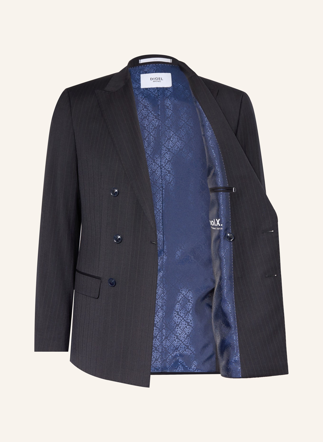DIGEL move ALFREDO slim fit suit jacket: 20 BLAU