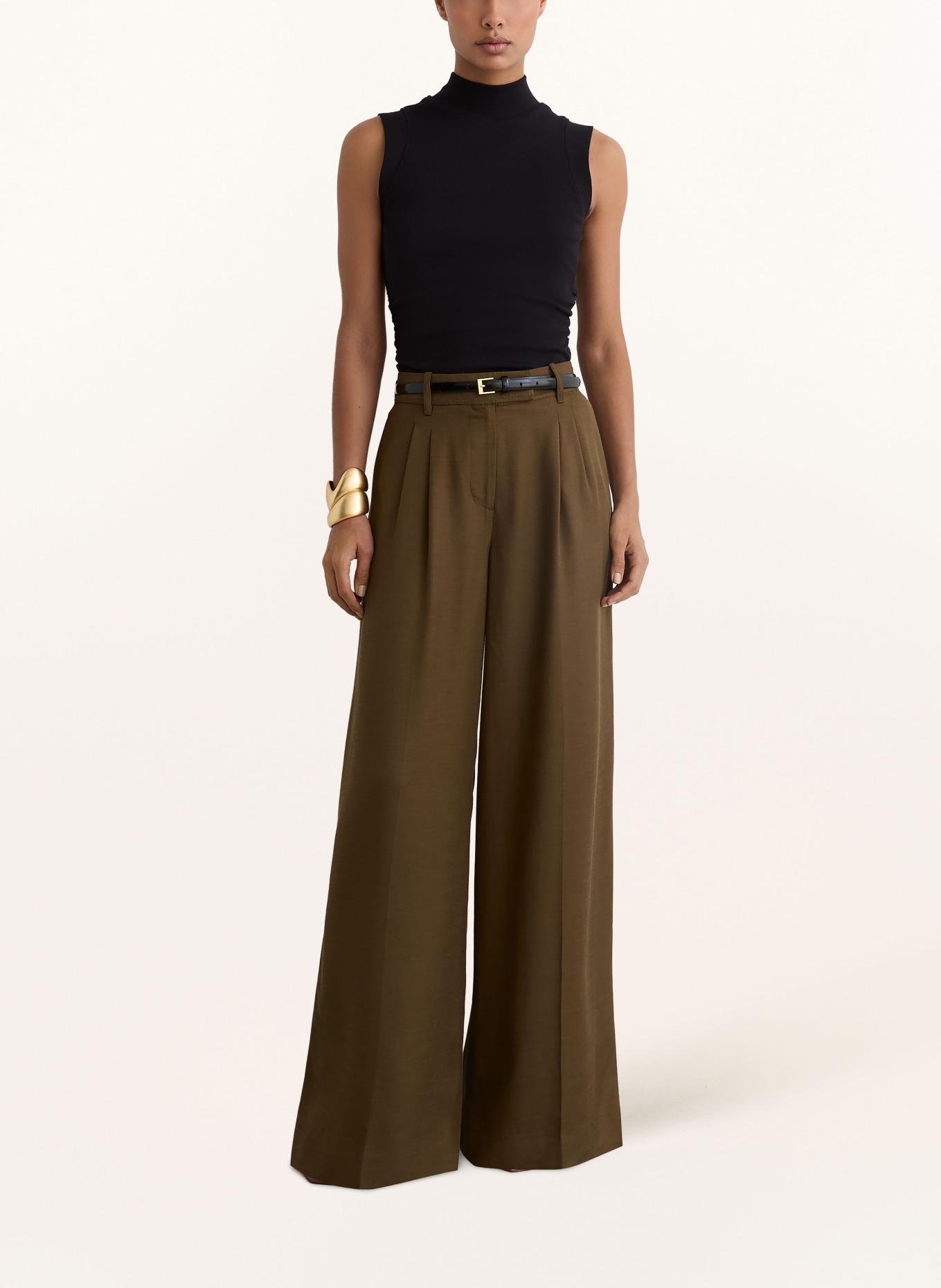 REISS Top SIMONE: SCHWARZ