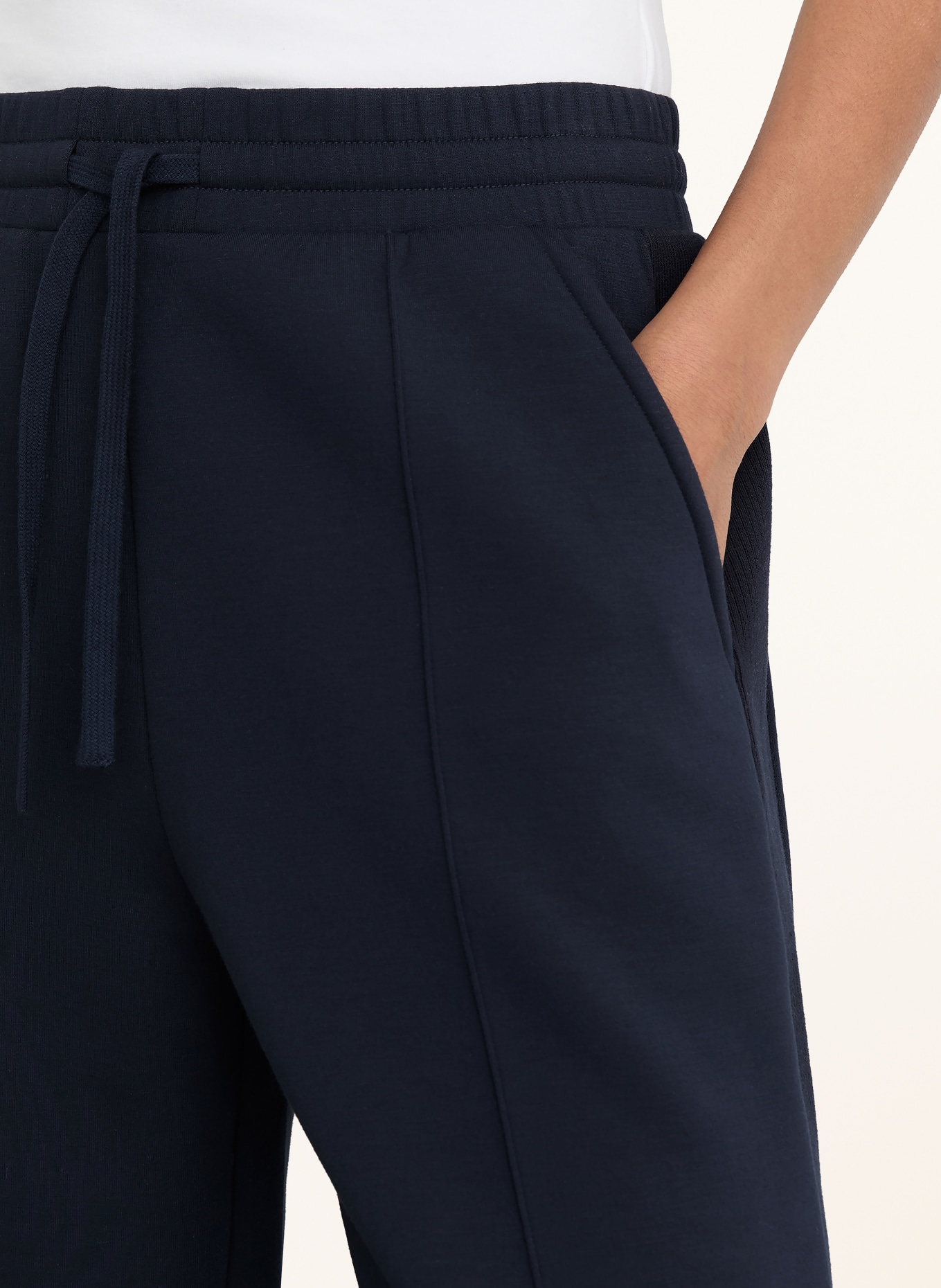 REISS Hose BELLA im Jogging-Stil: DUNKELBLAU