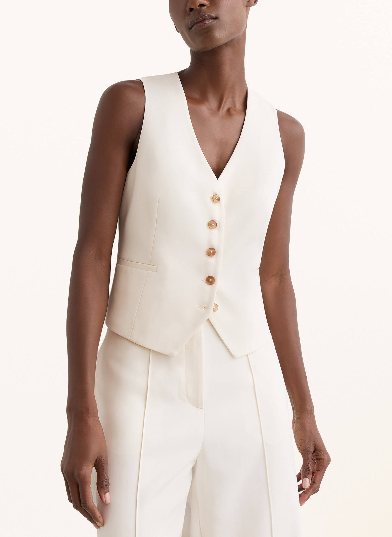 REISS Blazerweste MALIN: CREME