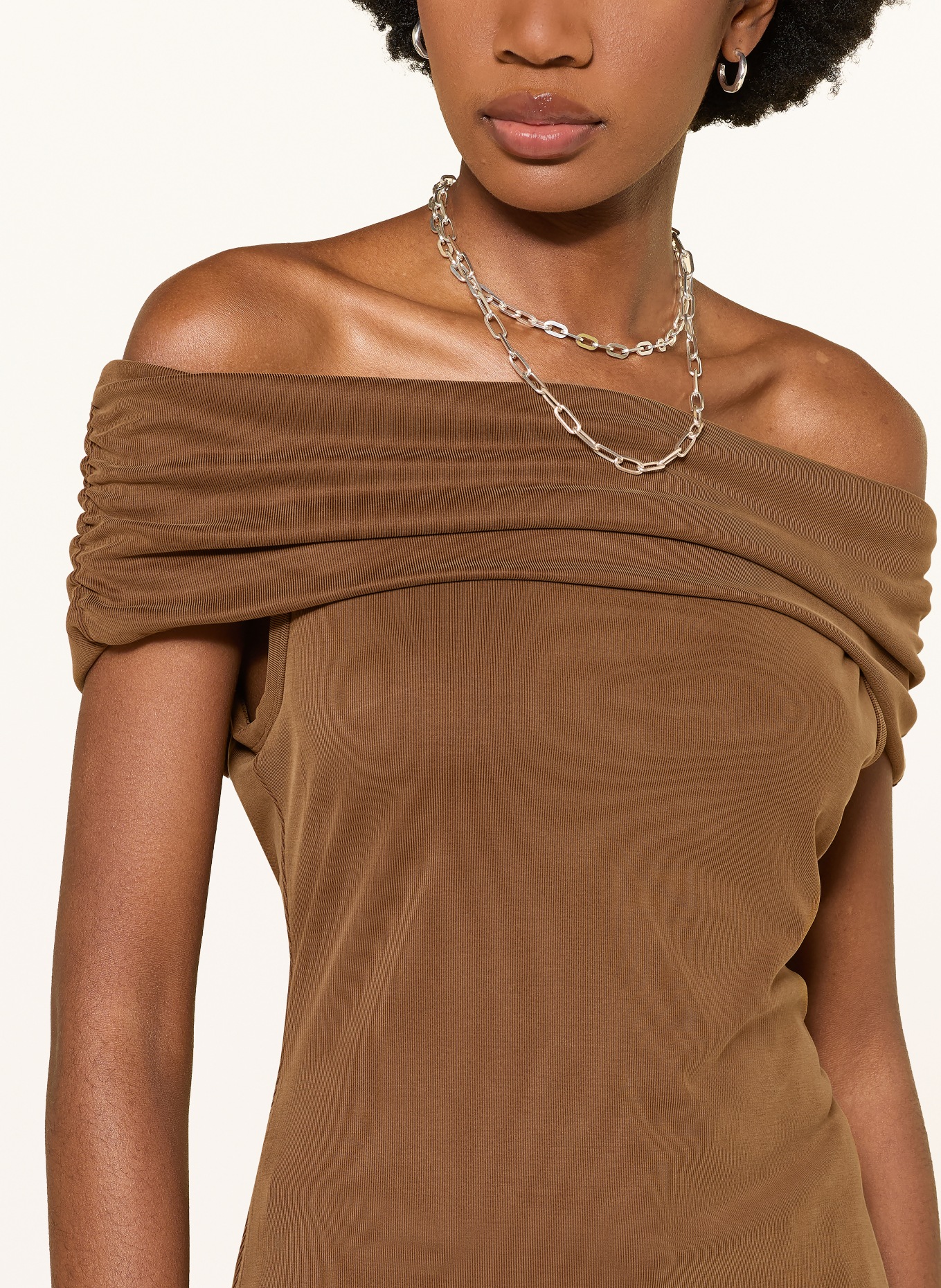 ba&sh Off-Shoulder-Top BENE: BRAUN