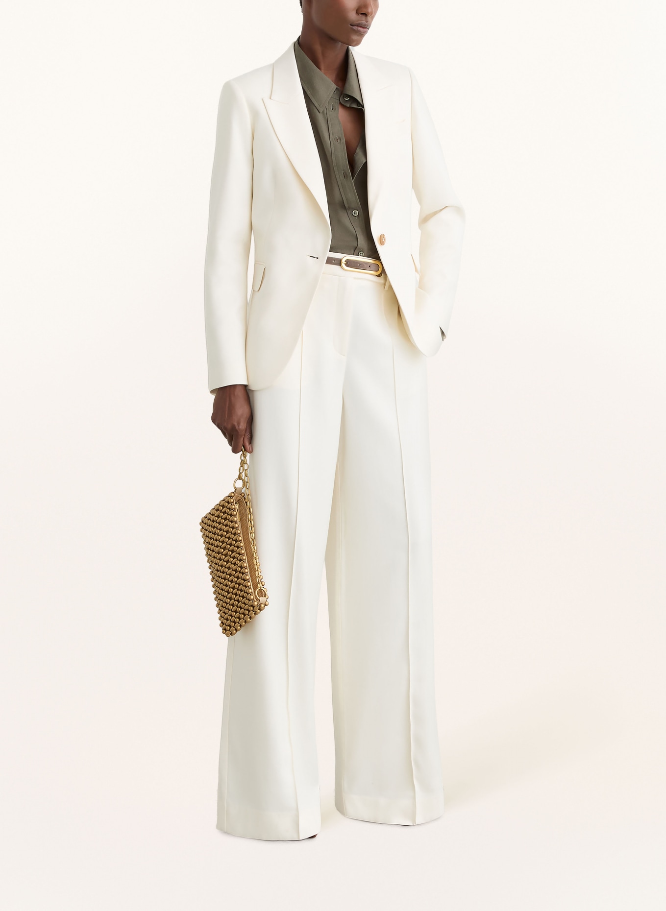 REISS MALIN blazer: CREAM