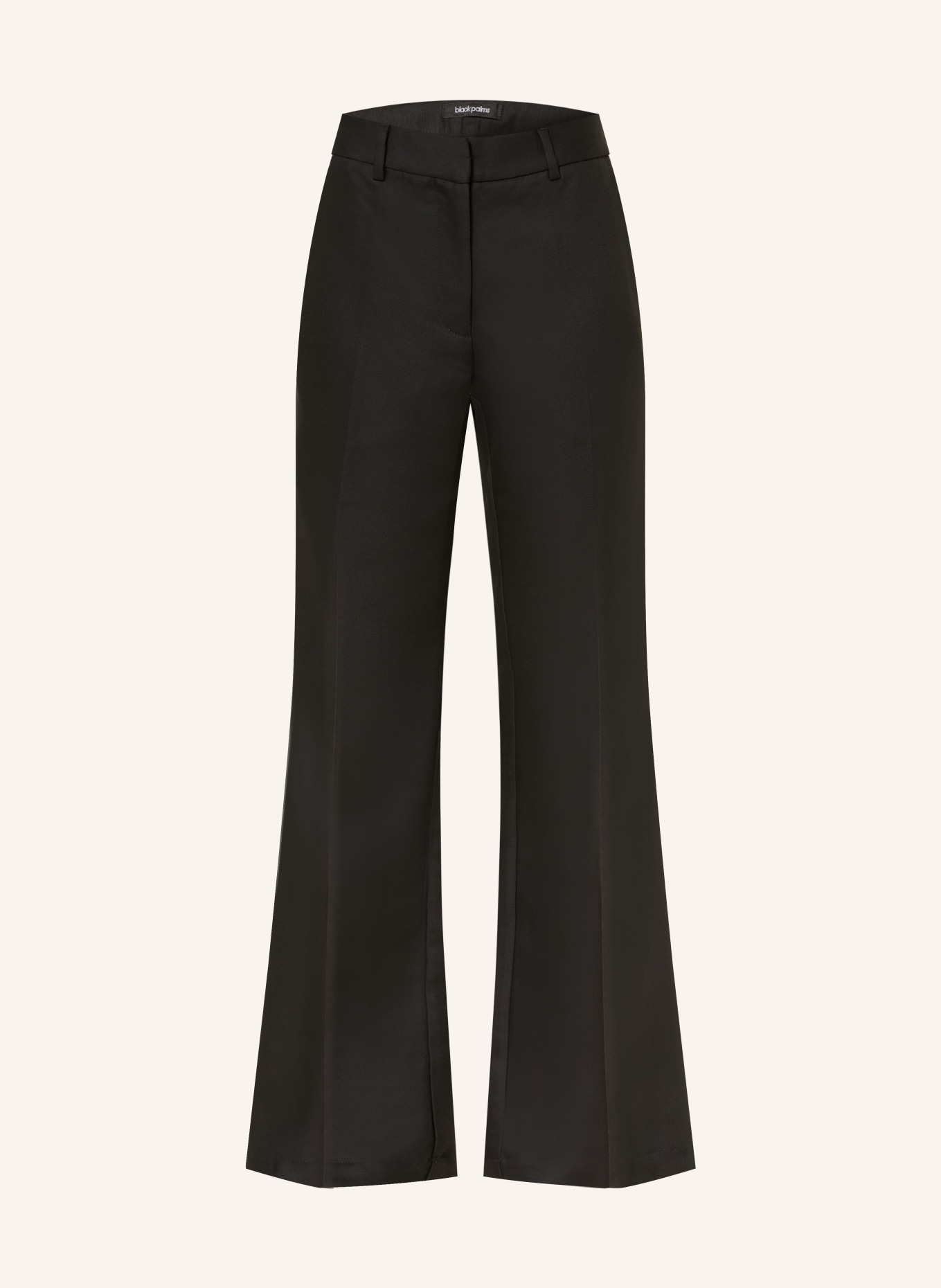 black palms Bootcut-broek BOBBY: ZWART