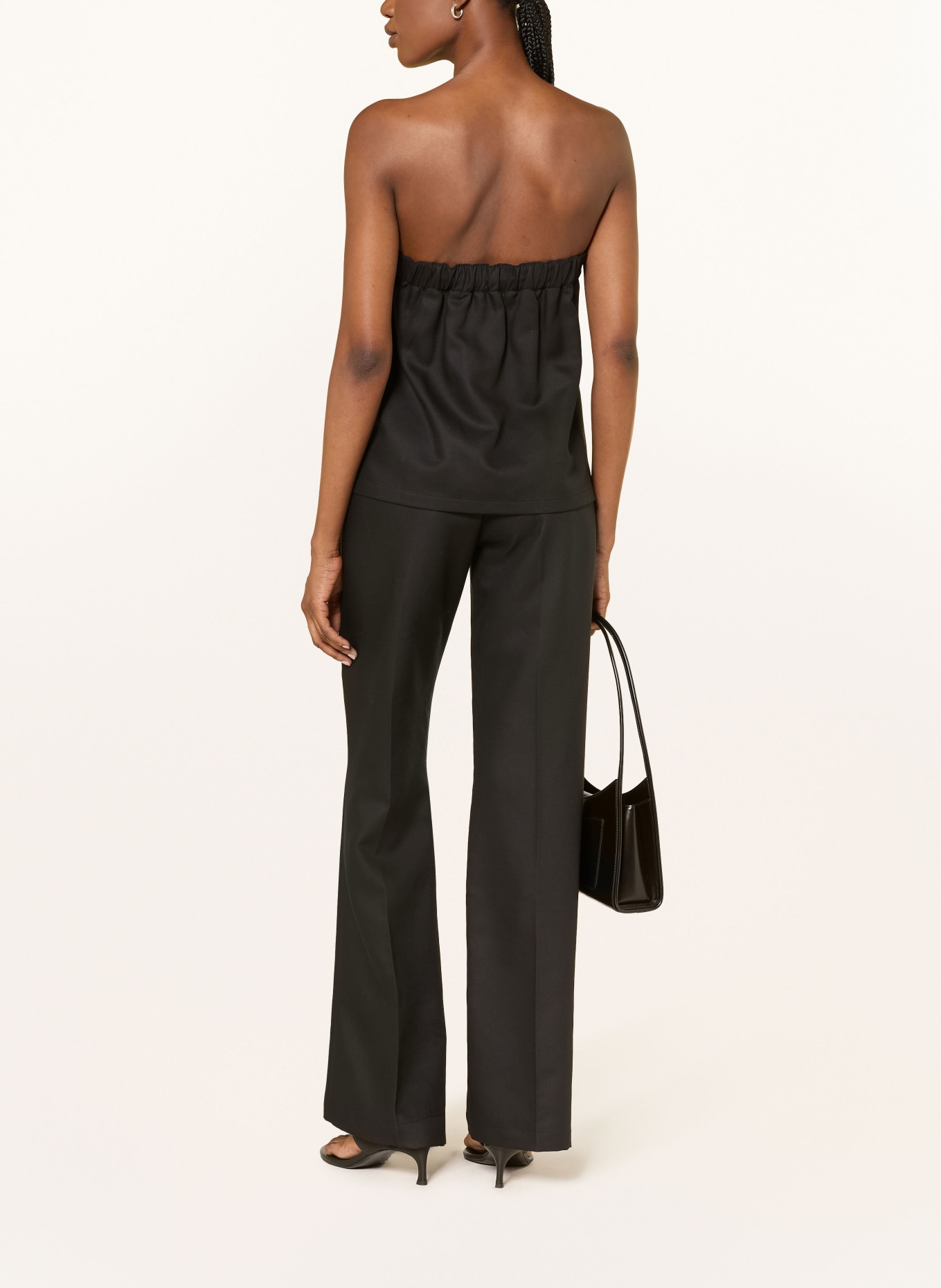 black palms Bootcut-broek BOBBY: ZWART