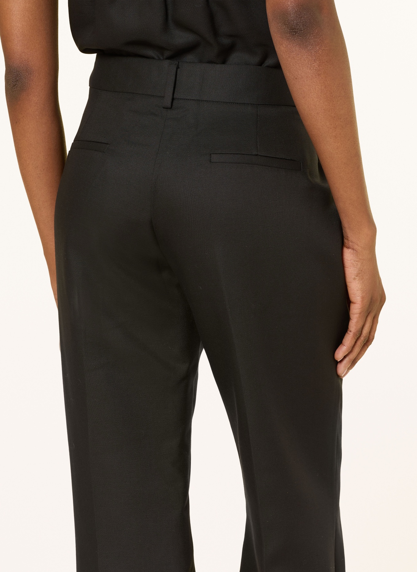 black palms Bootcut-broek BOBBY: ZWART