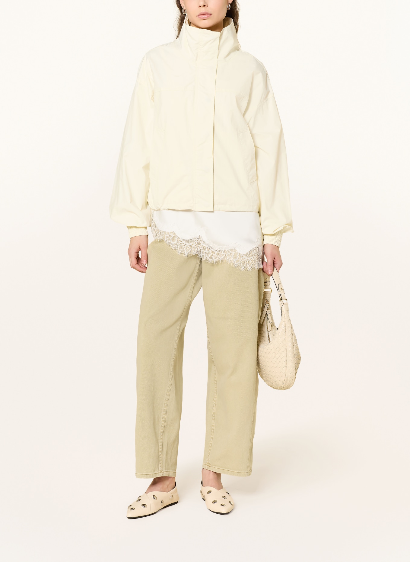 Y.A.S. Jeans Barrel: SAGE GREEN