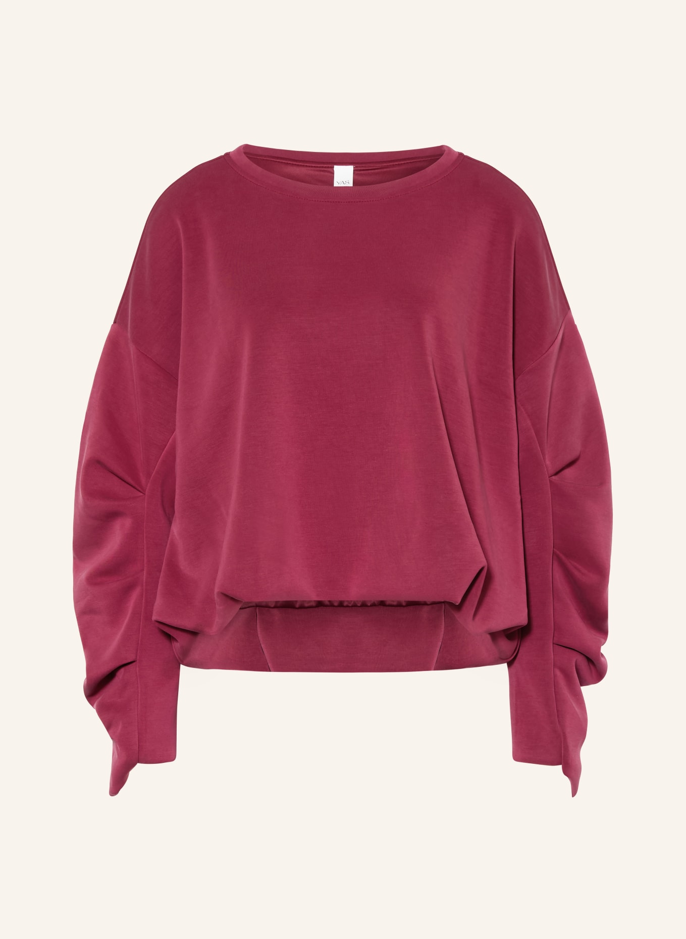 Y.A.S. Sweatshirt: DUNKELROT