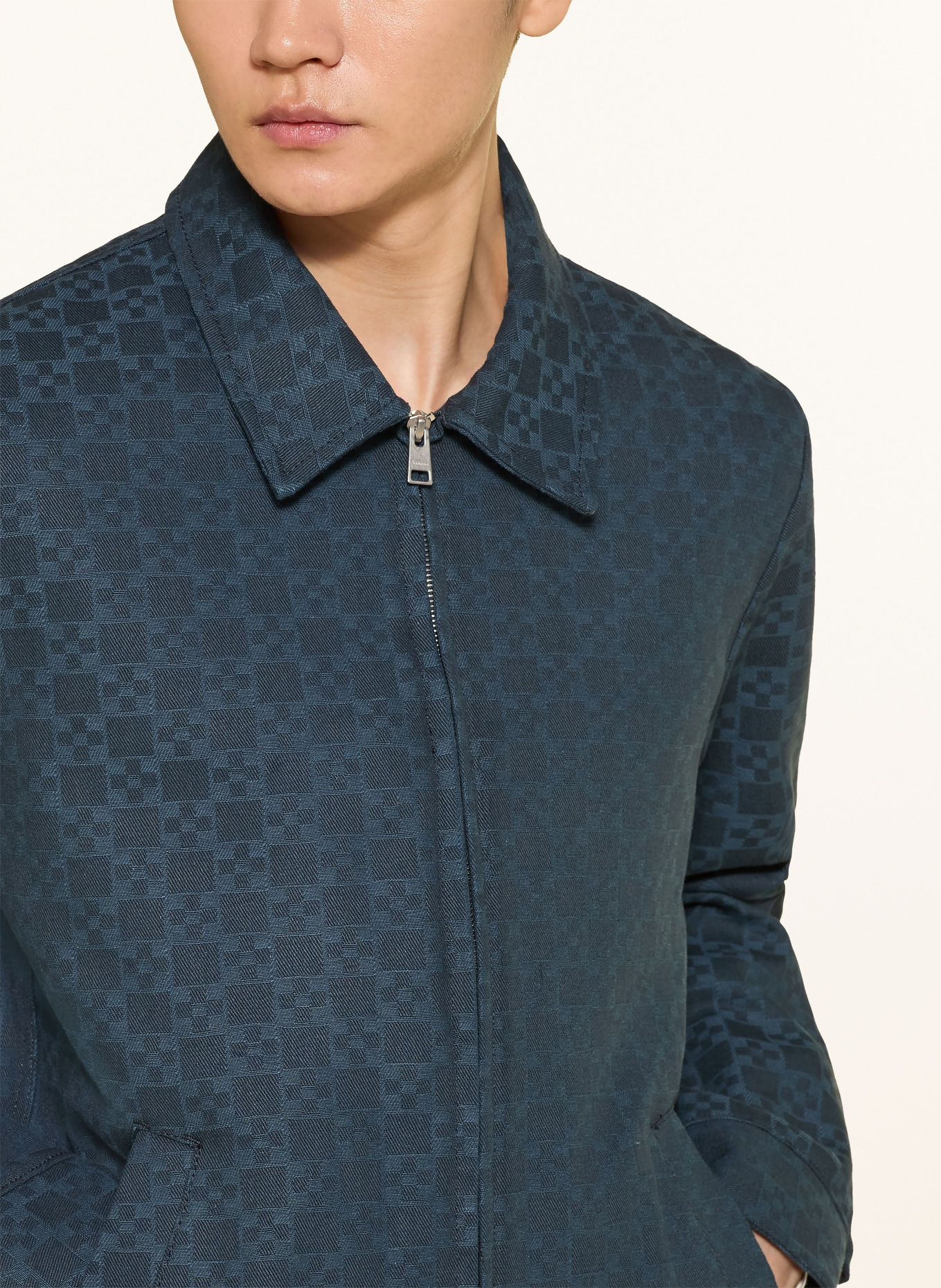 SANDRO Jacke: DUNKELBLAU