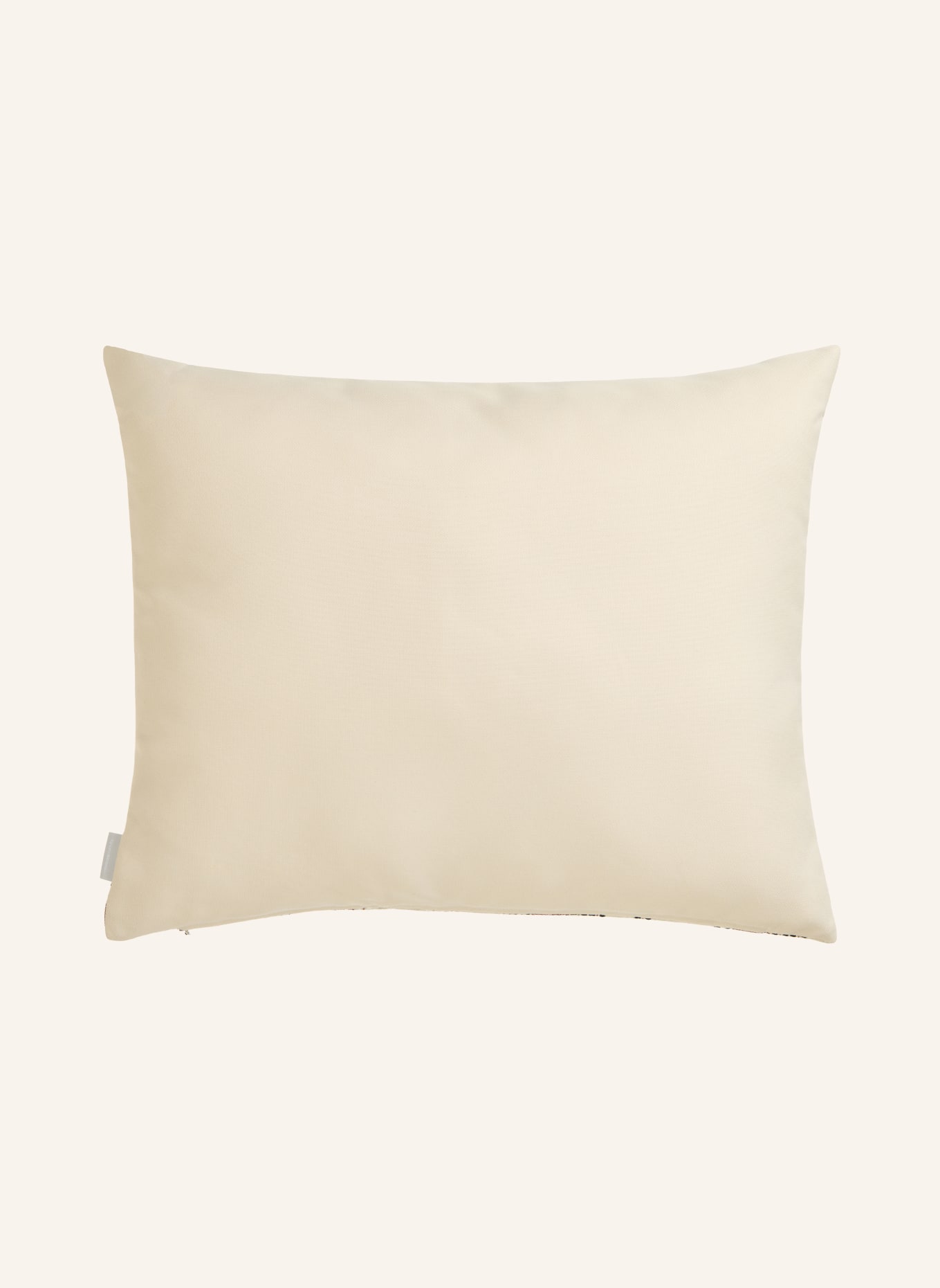 ROHLEDER Sierkussen MÄANDER met verenvulling: BEIGE / BRUIN / ZWART