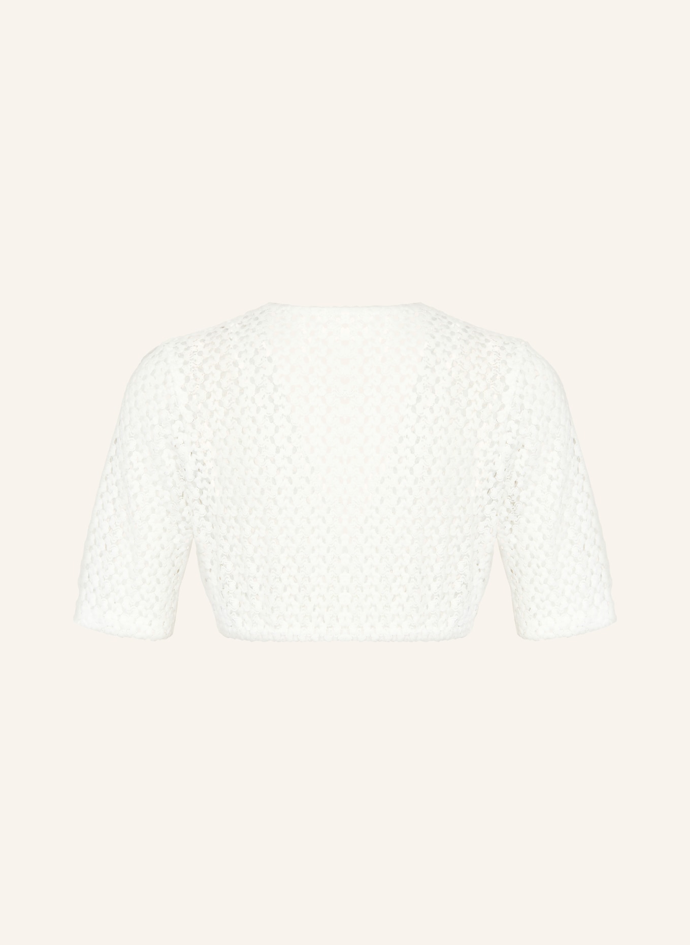 KRÜGER Lace dirndl blouse: WHITE