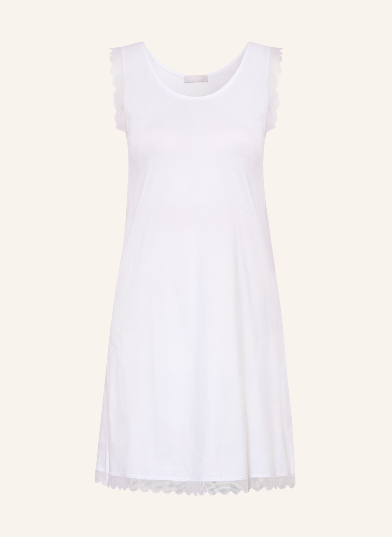 HANRO Nightgown INAYA: WHITE