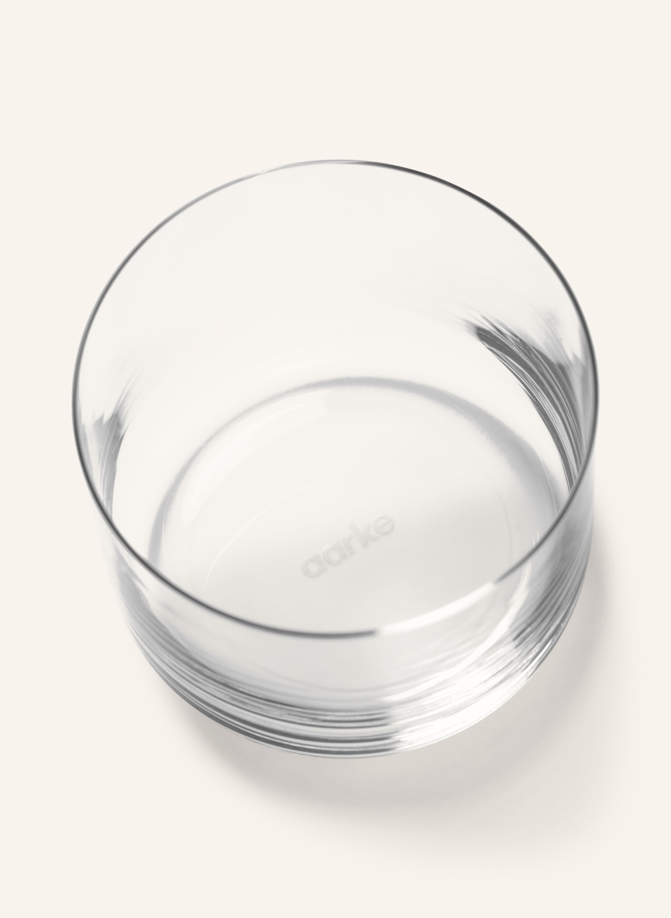 aarke 4er-Set Trinkgläser NESTING: WEISS
